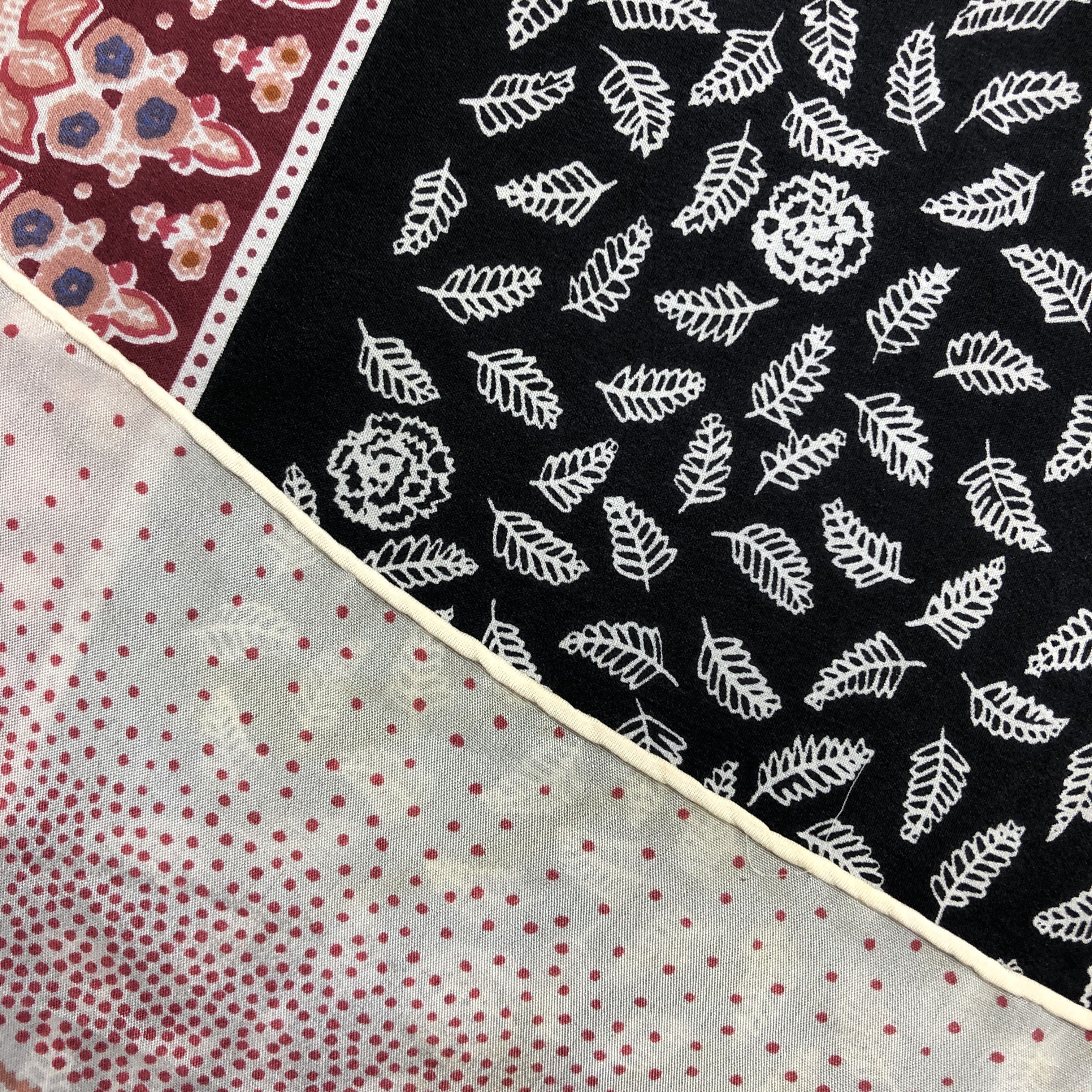 Japanese Brand Vintage Sorelle Fontana SILK Scarf Twill Stole Wraps Scarves Size ONE SIZE - 7 Thumbnail