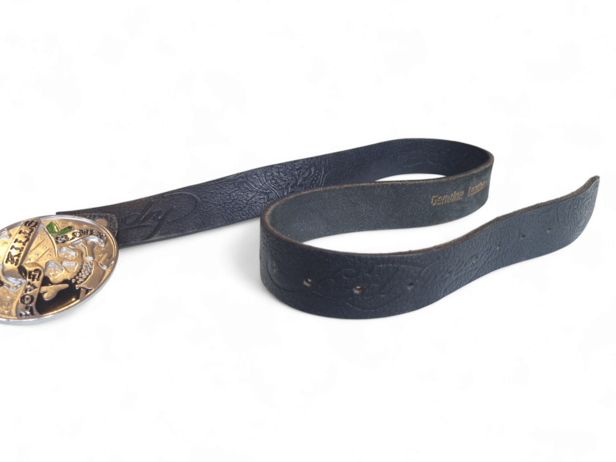 Ed Hardy × Japanese Brand Ed hardy Belt Vintage Scull Love Kills Slowly Size ONE SIZE - 4 Thumbnail