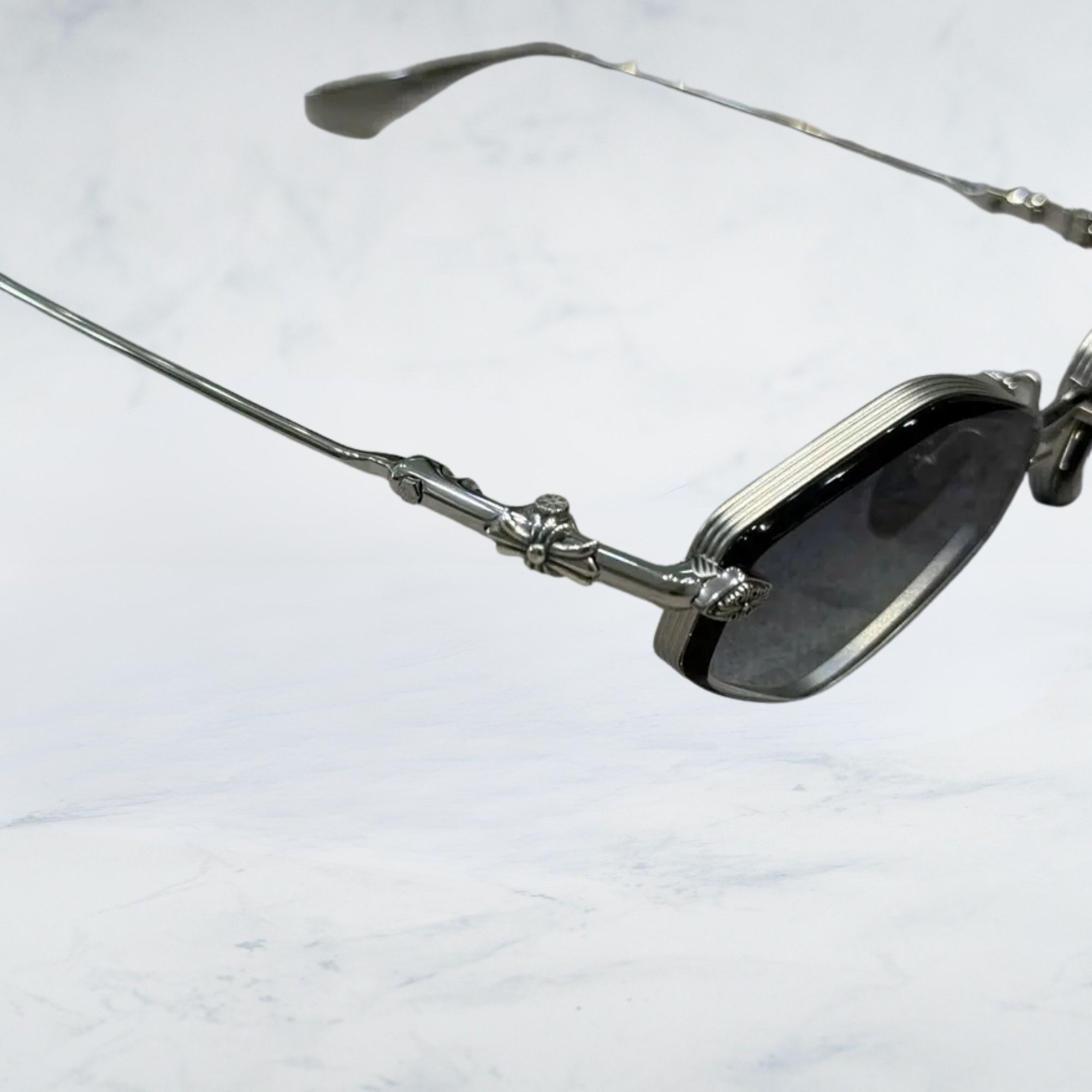 Chrome Hearts CHROME HEARTS BIO MATTE SILVER / SHINY SILVER Size ONE SIZE - 4 Thumbnail