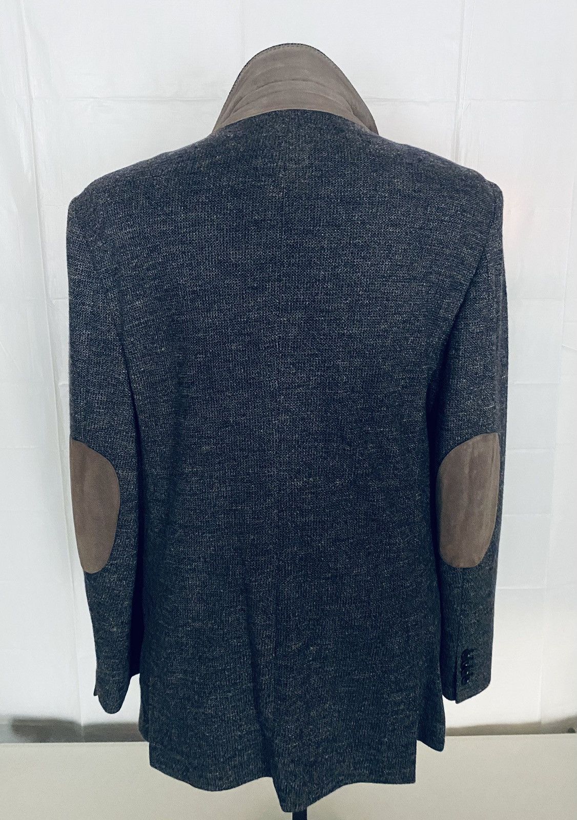 Loro Piana Loro Piana 🇮🇹 Sweater Knit Wool Cashmere Goatskin Trim 56 NEW Size US XL / EU 56 / 4 - 16 Thumbnail