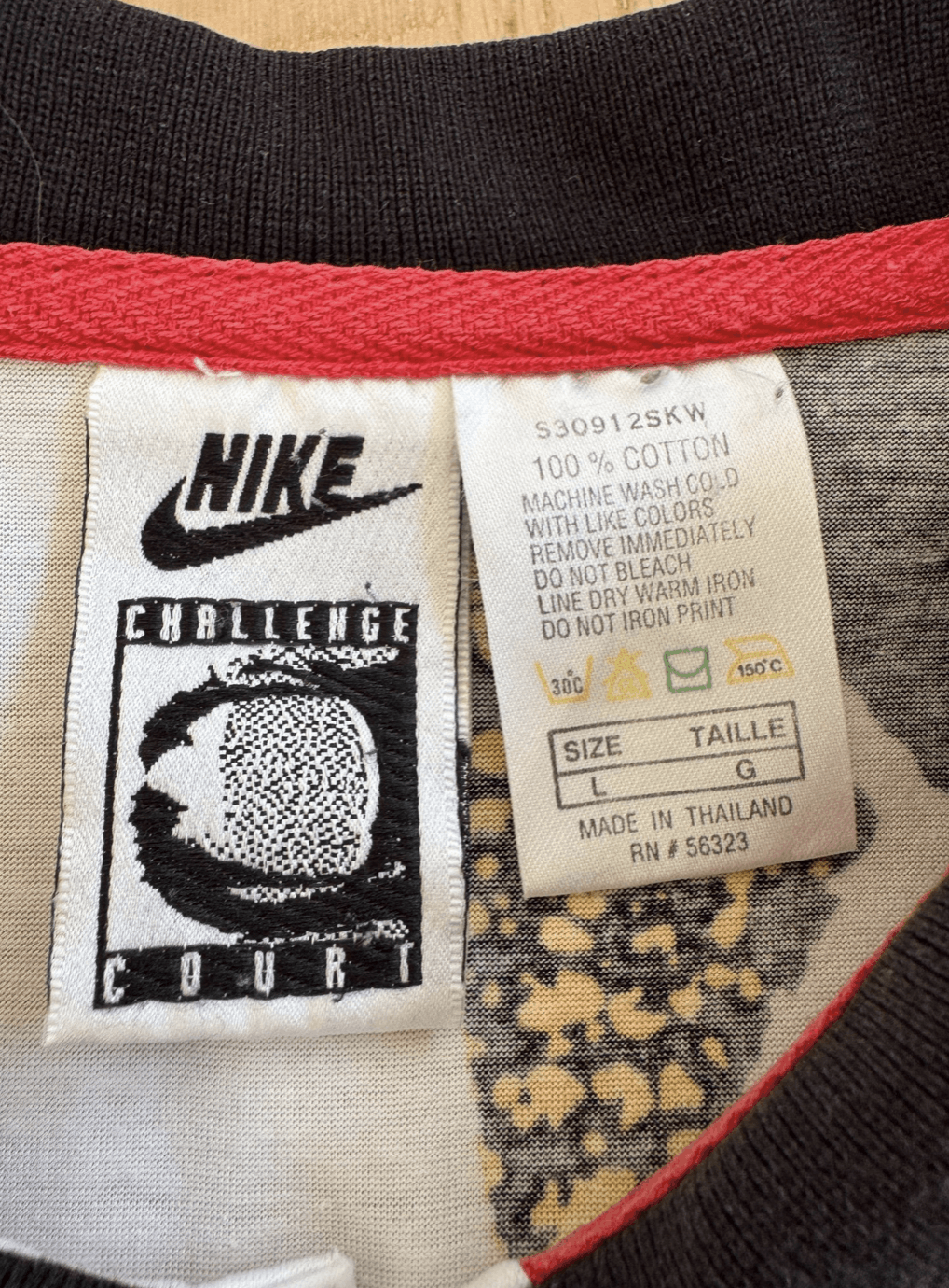 Nike Vintage Nike Challenge Court Polo Size US L / EU 52-54 / 3 - 3 Thumbnail