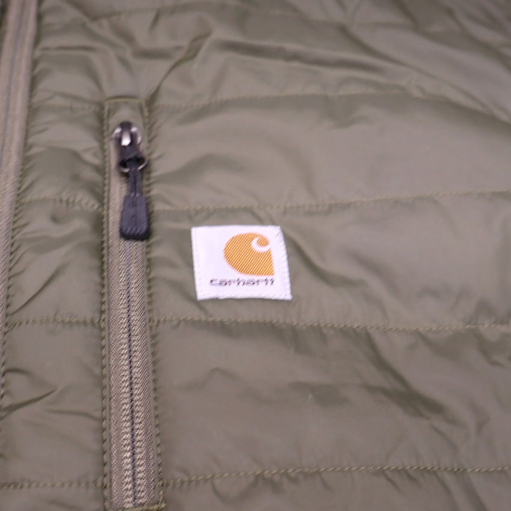 Carhartt VINTAGE Carhartt Vest Mens 3XL Green Gilliam Light Relaxed Fit Rain Defender Insulated Size US XXL / EU 58 / 5 - 3 Thumbnail