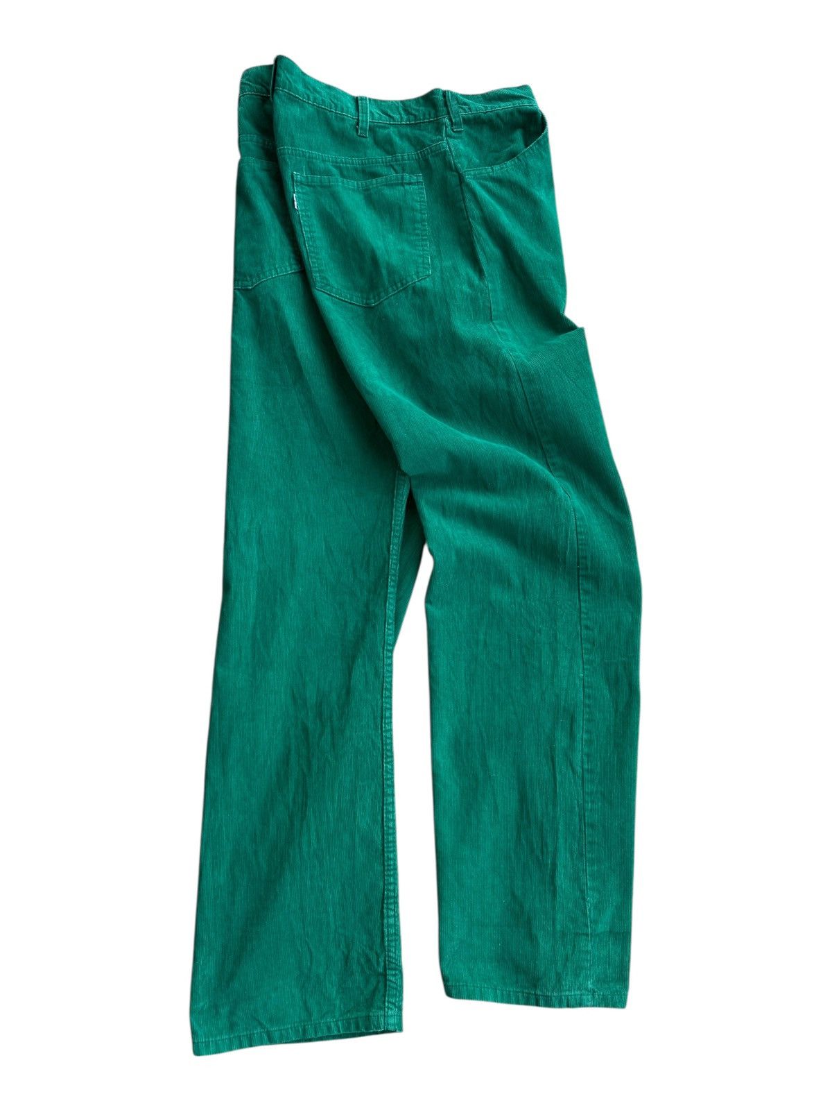 Levi's Vintage 1990s Levis Green Corduroy Pants Size US 34 / EU 50 - 1 Thumbnail