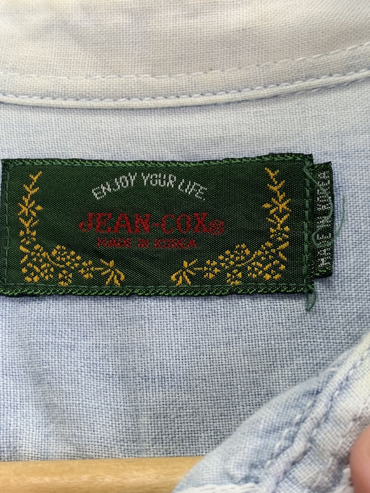 Japanese Brand × Vintage Vintage Jean-cox Denim Button Ups Size US L / EU 52-54 / 3 - 10 Thumbnail
