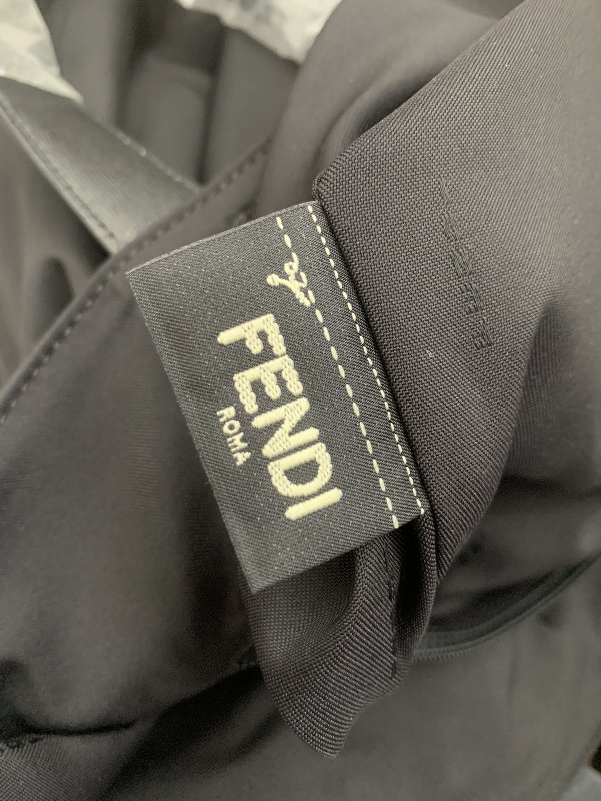 Fendi Fendi Monster tote bag Black nylone Size ONE SIZE - 13 Thumbnail