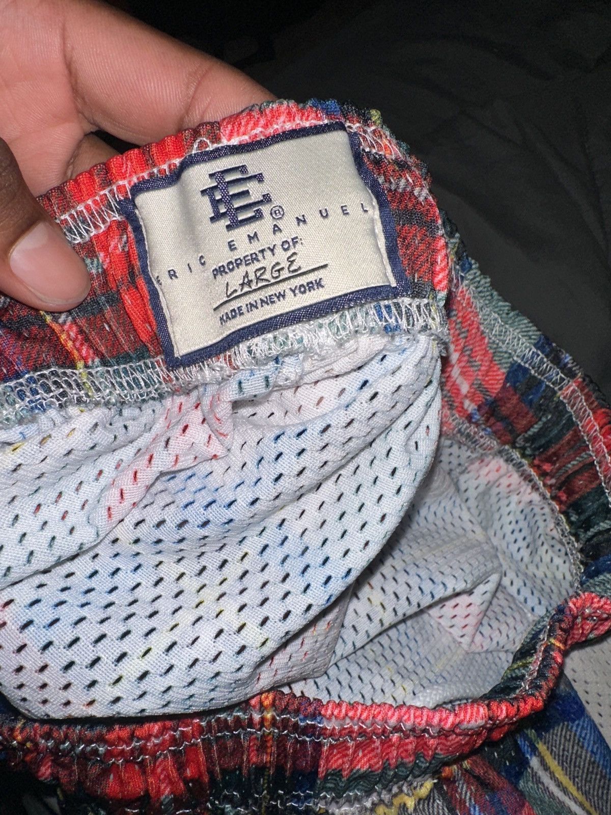 Eric Emanuel Plaid EE Shorts Size Large Size US 32 / EU 48 - 2 Thumbnail