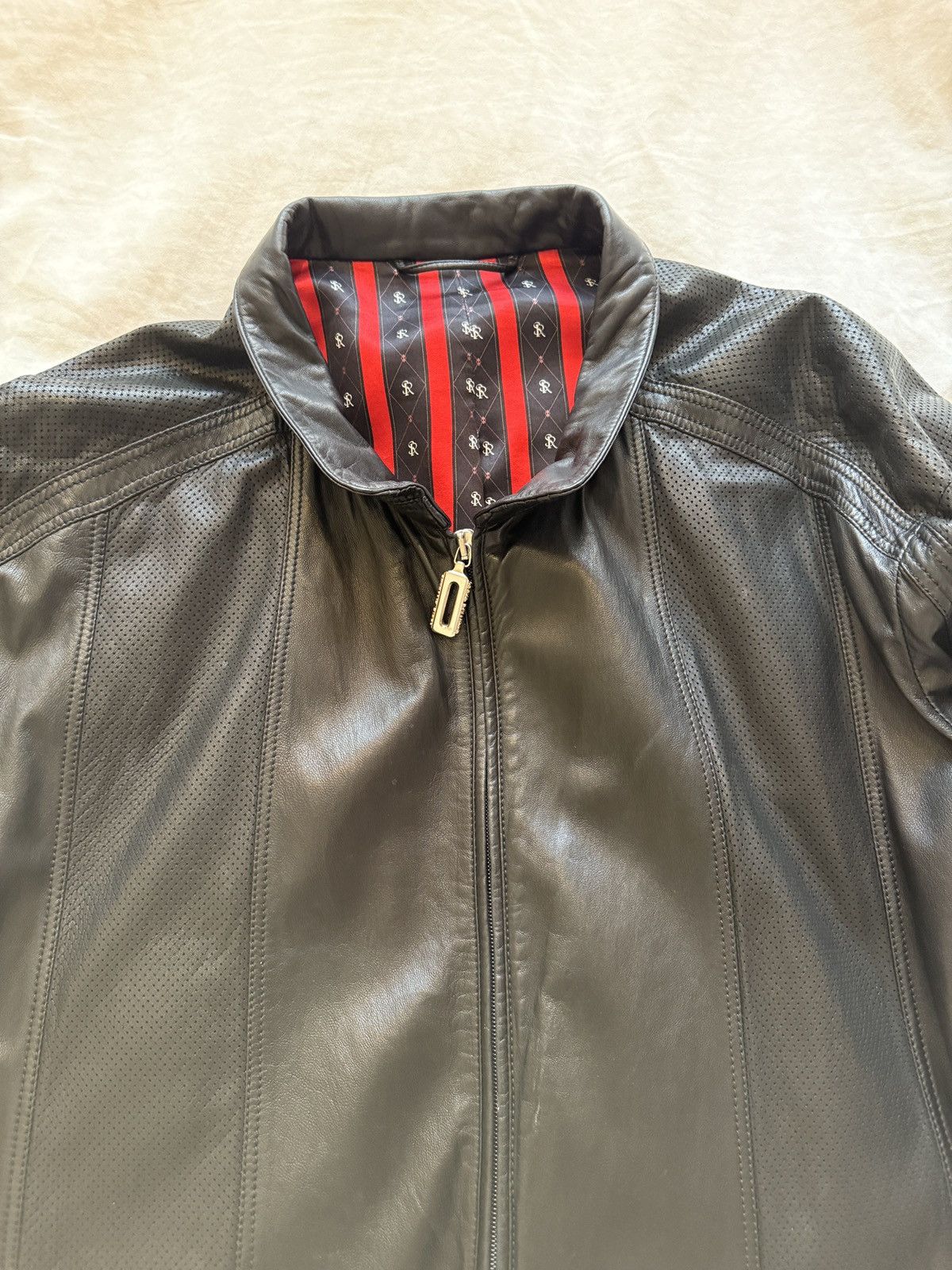 Stefano Ricci Stefano Ricci Leather Jacket Size US XXL / EU 58 / 5 - 6 Thumbnail