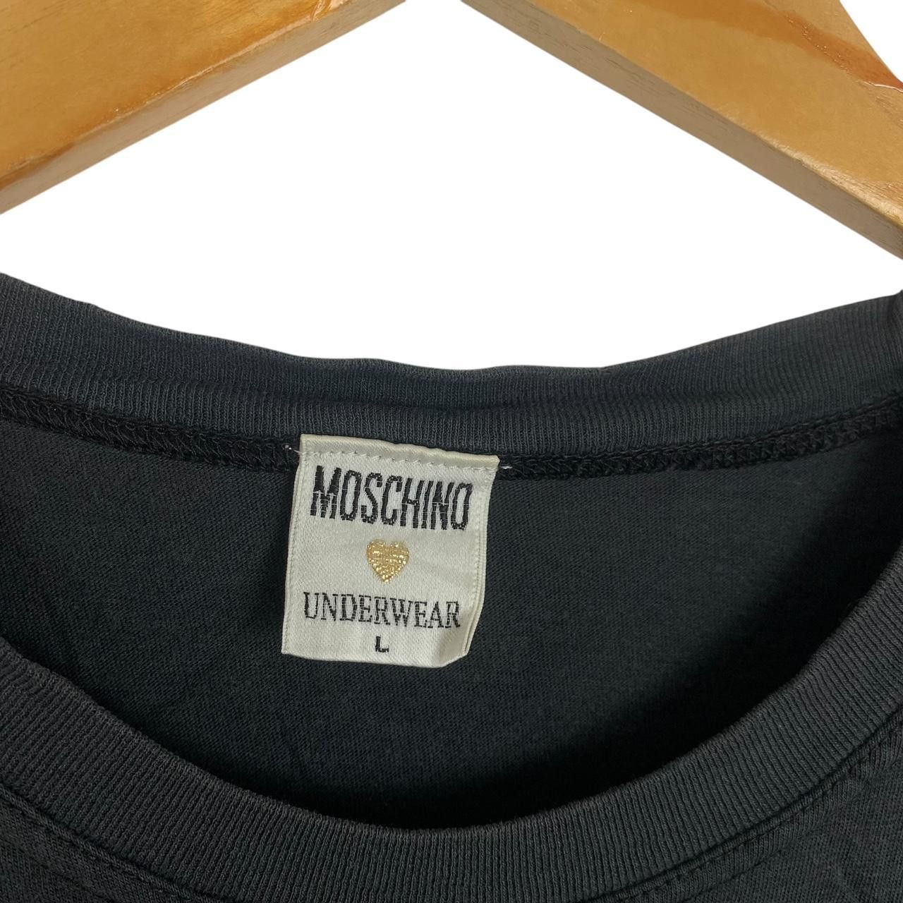 Moschino MOSCHINO ITALY ARISA Gli Amanti Sono Pazzi Tee Shirt Size L / US 10 / IT 46 - 2 Thumbnail