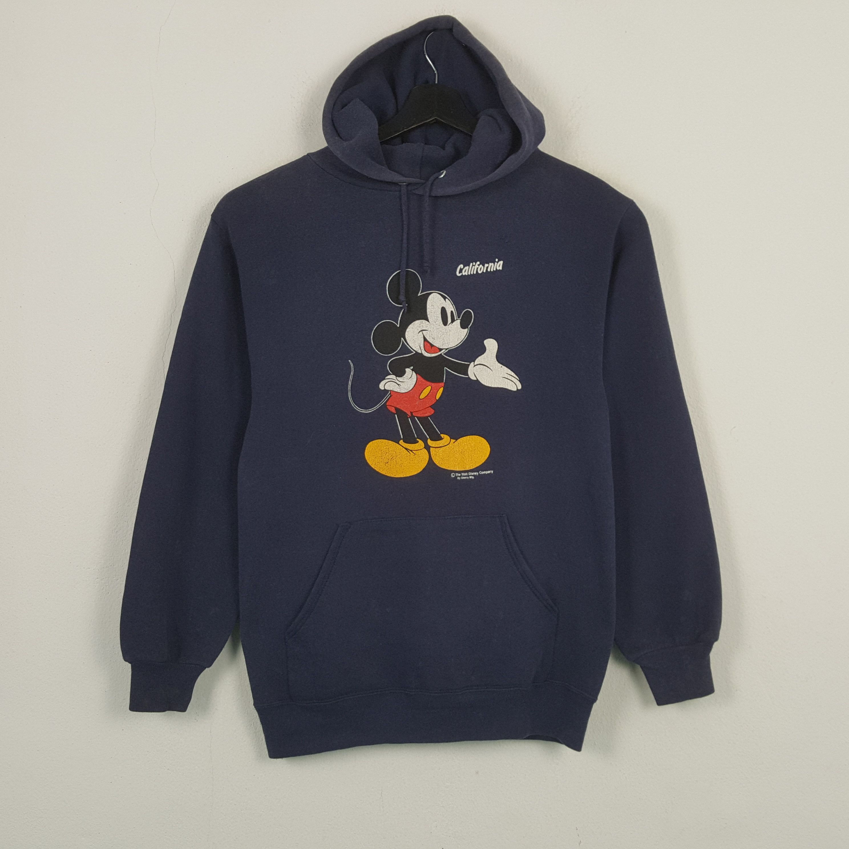 Mickey Mouse Mickey Mouse Disney Character Vintage Hoodie RR16 Size US M / EU 48-50 / 2 - 1 Thumbnail