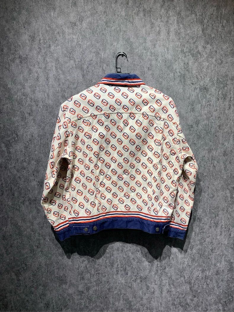 Gucci Gucci Gucci buckle double G full print jacket 2501-Nextarr Size US S / EU 44-46 / 1 - 2 Thumbnail