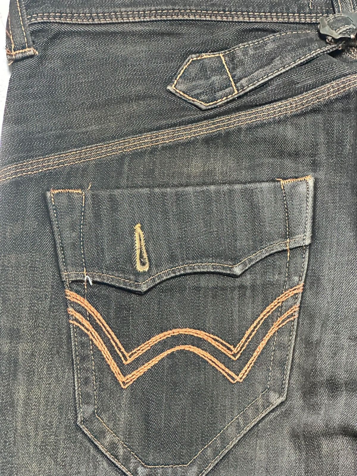Edwin Edwin Exclusive Vintage Straight Leg Buckleback With Faded Size US 39 - 7 Thumbnail