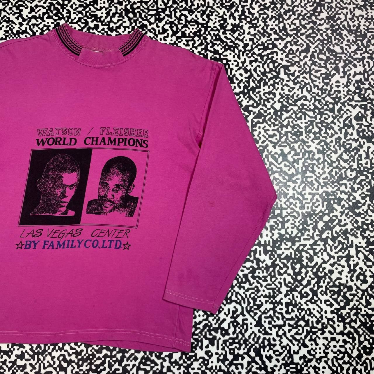 Vintage Vintage 90s Boxing World Champions Las Vegas Boxy Sweatshirt Size US S / EU 44-46 / 1 - 3 Thumbnail