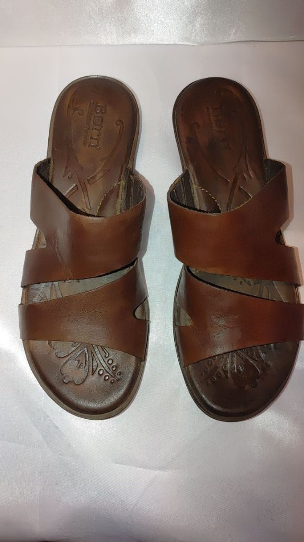 Born Born Leather Sandals Size 10 Size US 10 / IT 40 - 6 Thumbnail