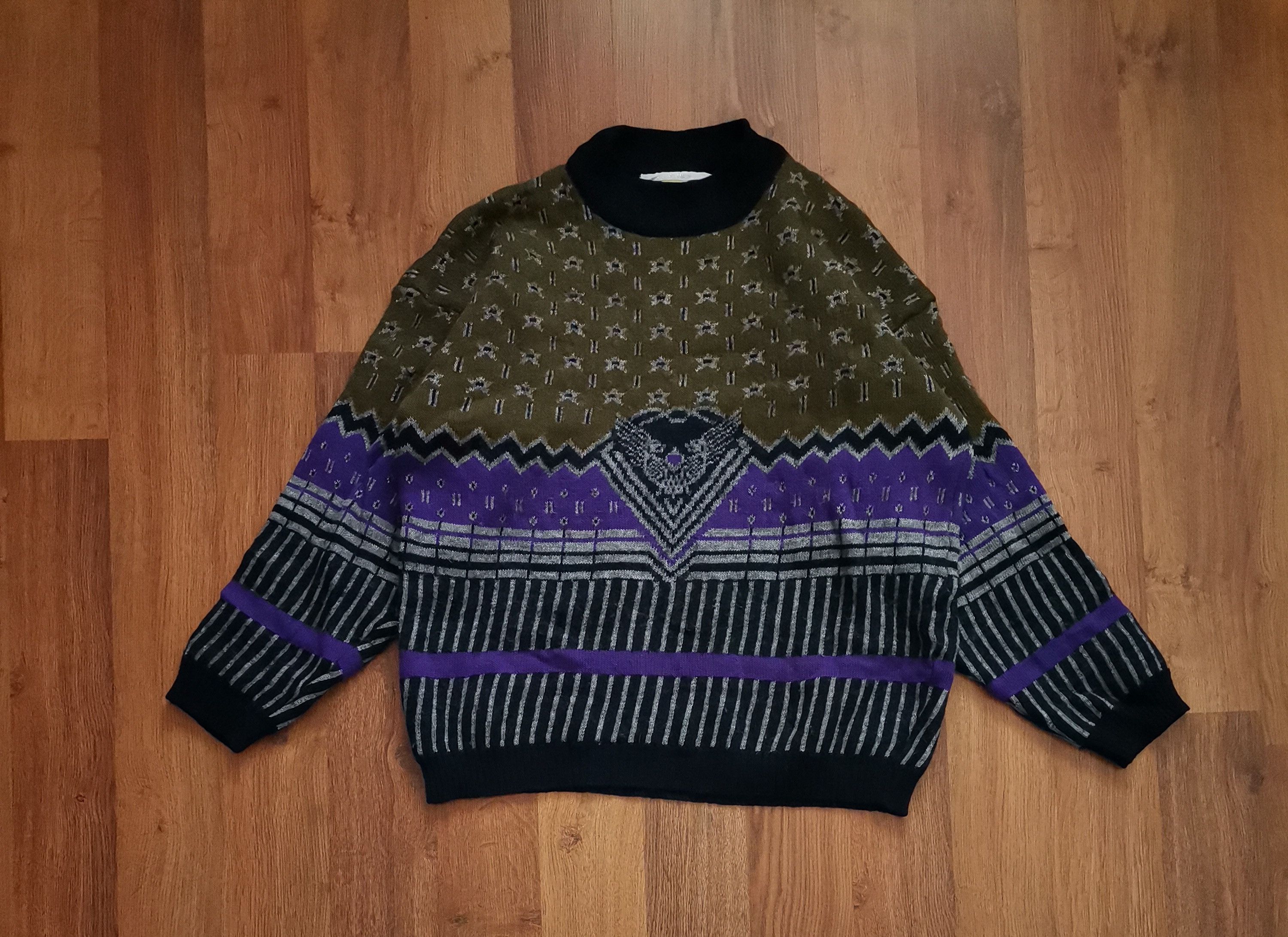 Vintage Vintage Joey Fresco Abstract Sweater Size US M / EU 48-50 / 2 - 1 Thumbnail