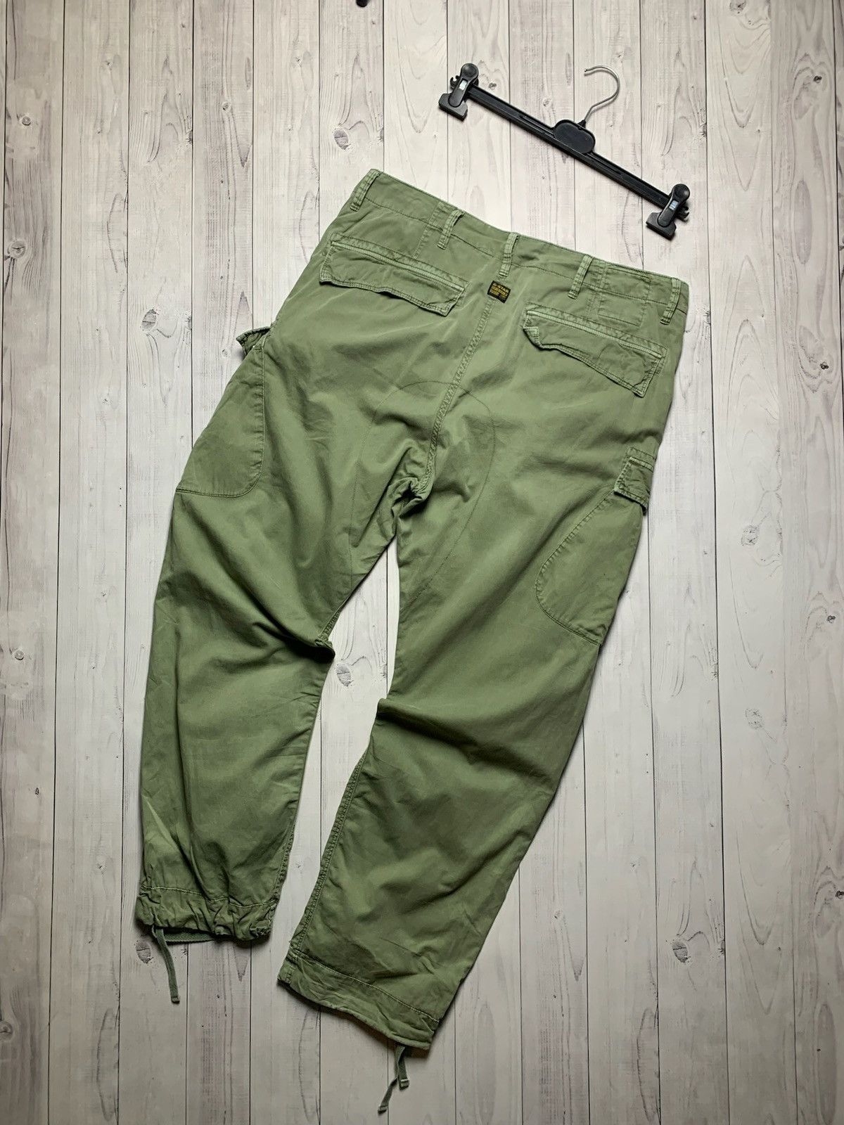 G-Star × Vintage Vintage G-Star cargo pants drill rare khaki rare 34/32 Size US 34 / EU 50 - 5 Thumbnail