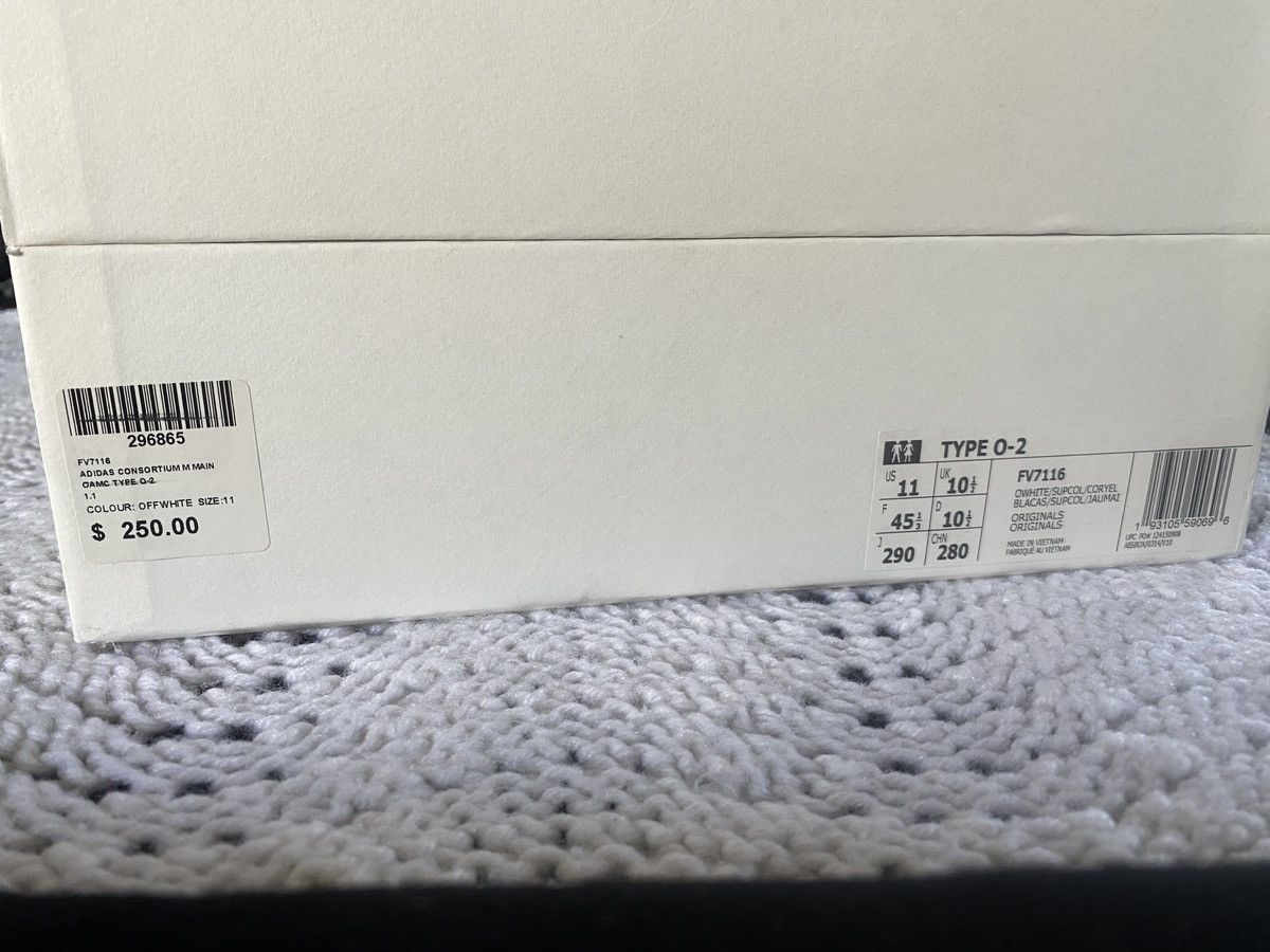 Adidas × OAMC Adidas x OAMC TYPE O-2 Sneaker Size US 11 / EU 44 - 8 Thumbnail