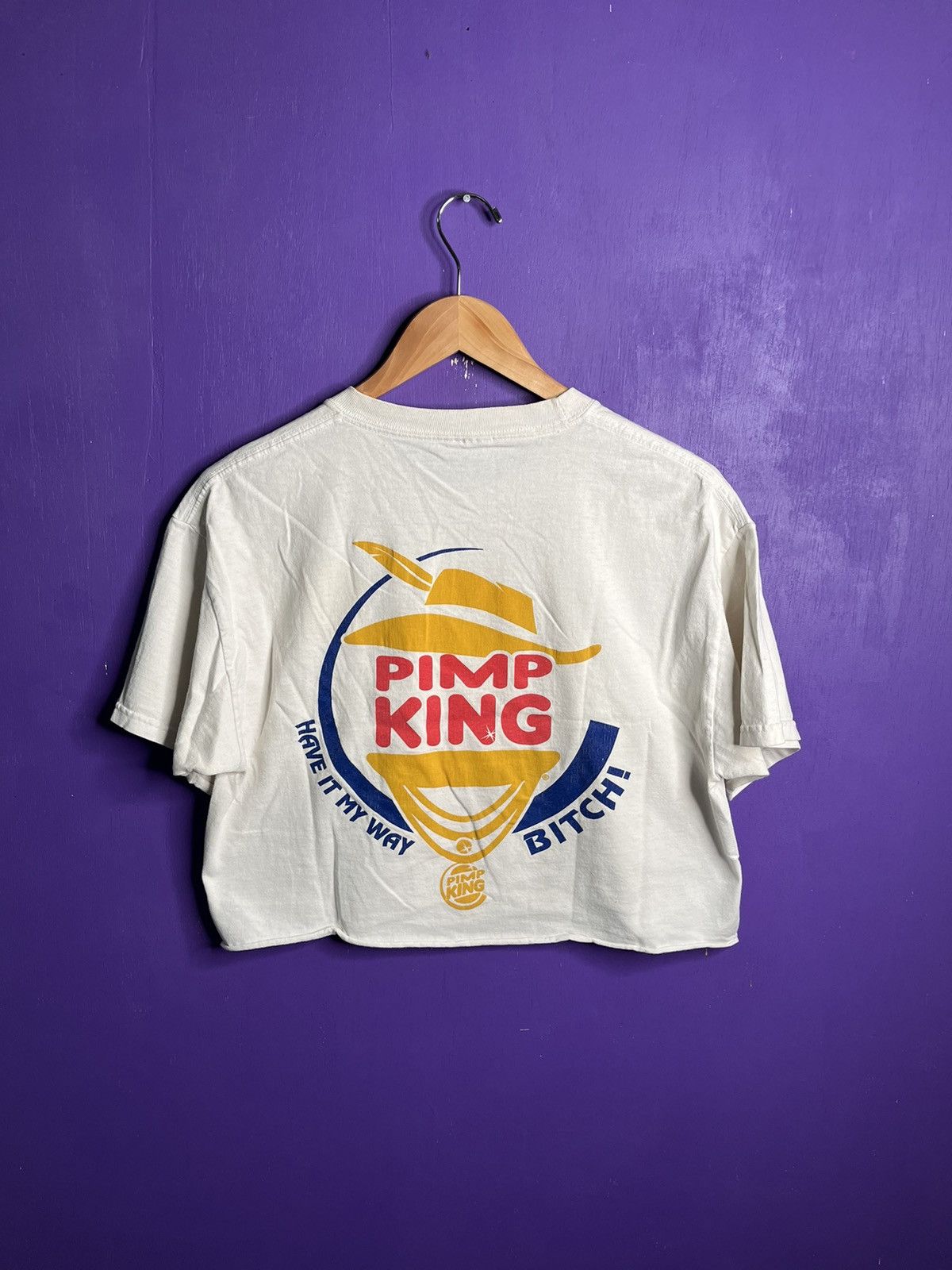 Vintage Vintage 00s Pimp king have it my way crop top Size M / US 6-8 / IT 42-44 - 2 Thumbnail