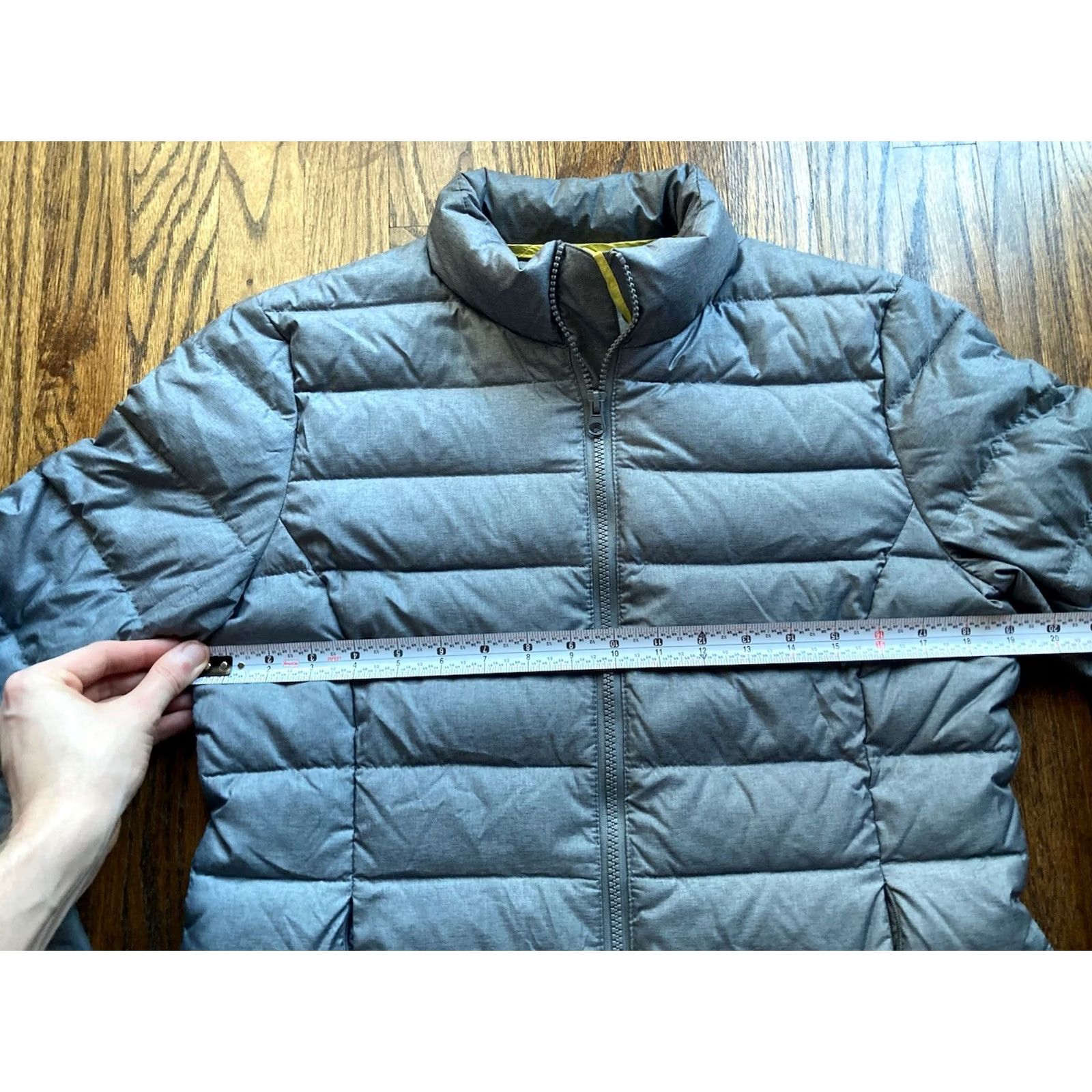 J.McLaughlin J. McLaughlin Puffer Jacket Womens Size M Full Zip Gray Goose Down Jacket Size M / US 6-8 / IT 42-44 - 5 Thumbnail