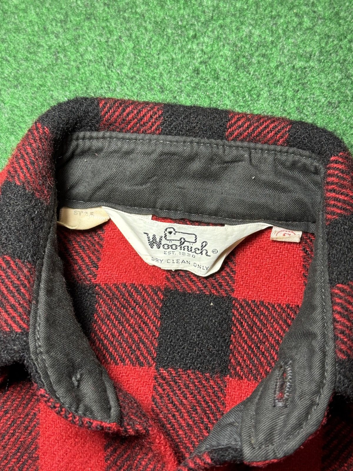 Woolrich Woolen Mills Vintage 60s 70s Woolrich Plaid Wool Button Up Flannel Shirt Size US S / EU 44-46 / 1 - 2 Thumbnail