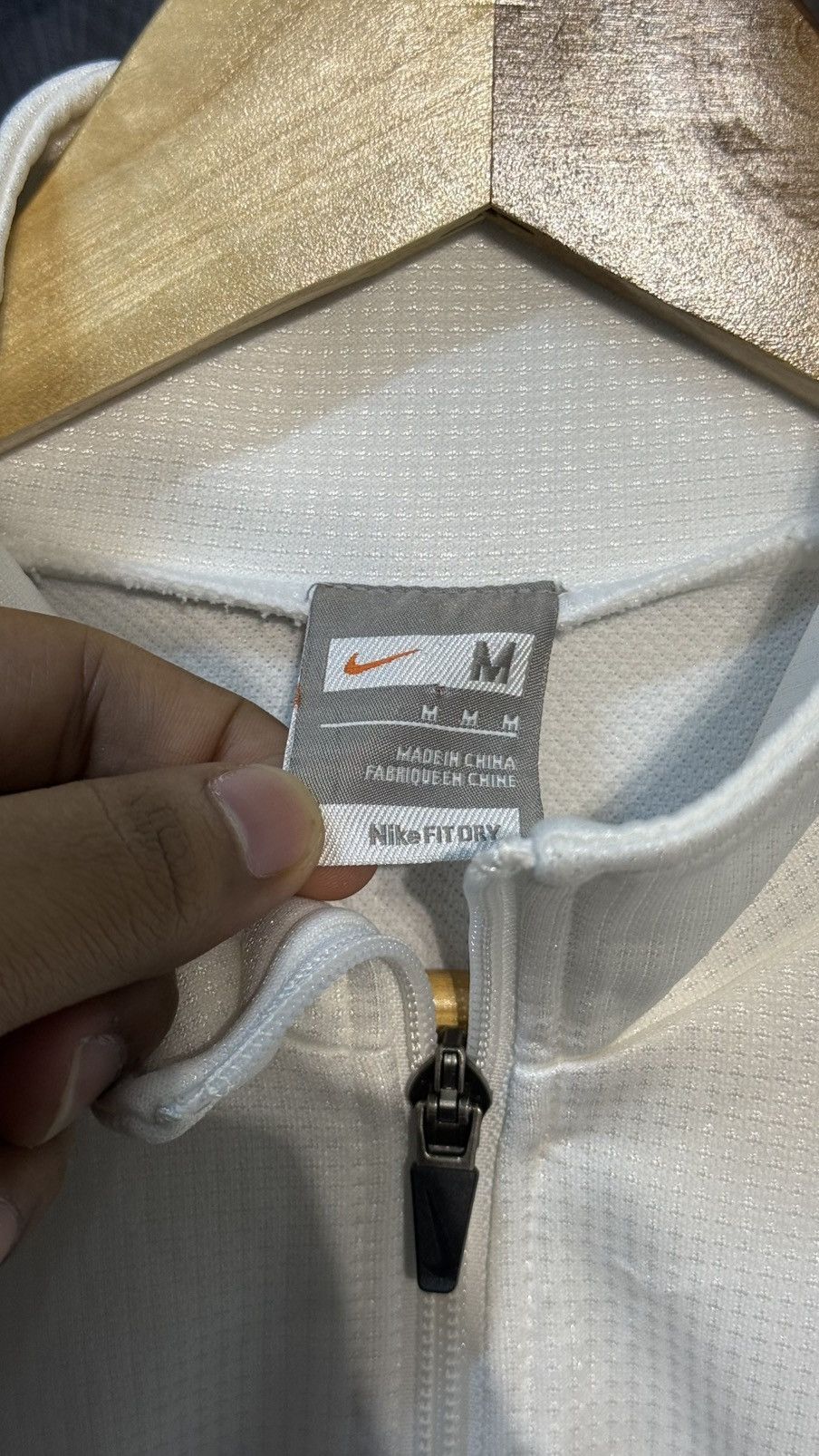 Nike Y2K NIKE TRACKTOP JACKET WHITE Size US M / EU 48-50 / 2 - 7 Thumbnail