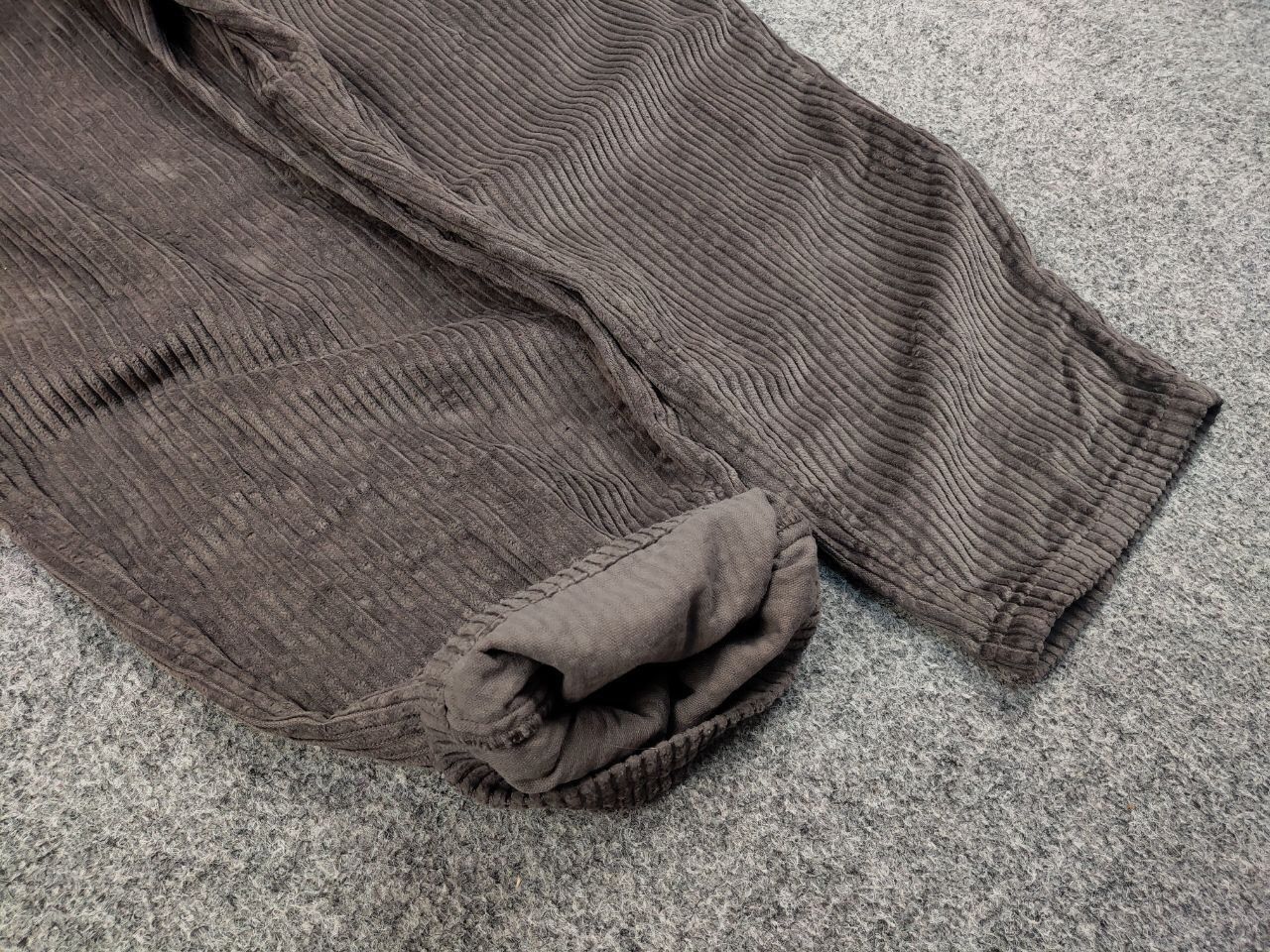 Japanese Brand Play Up Design Mom Baggy Corduroy Women's Pants Size 28" / US 6 / IT 42 - 8 Thumbnail