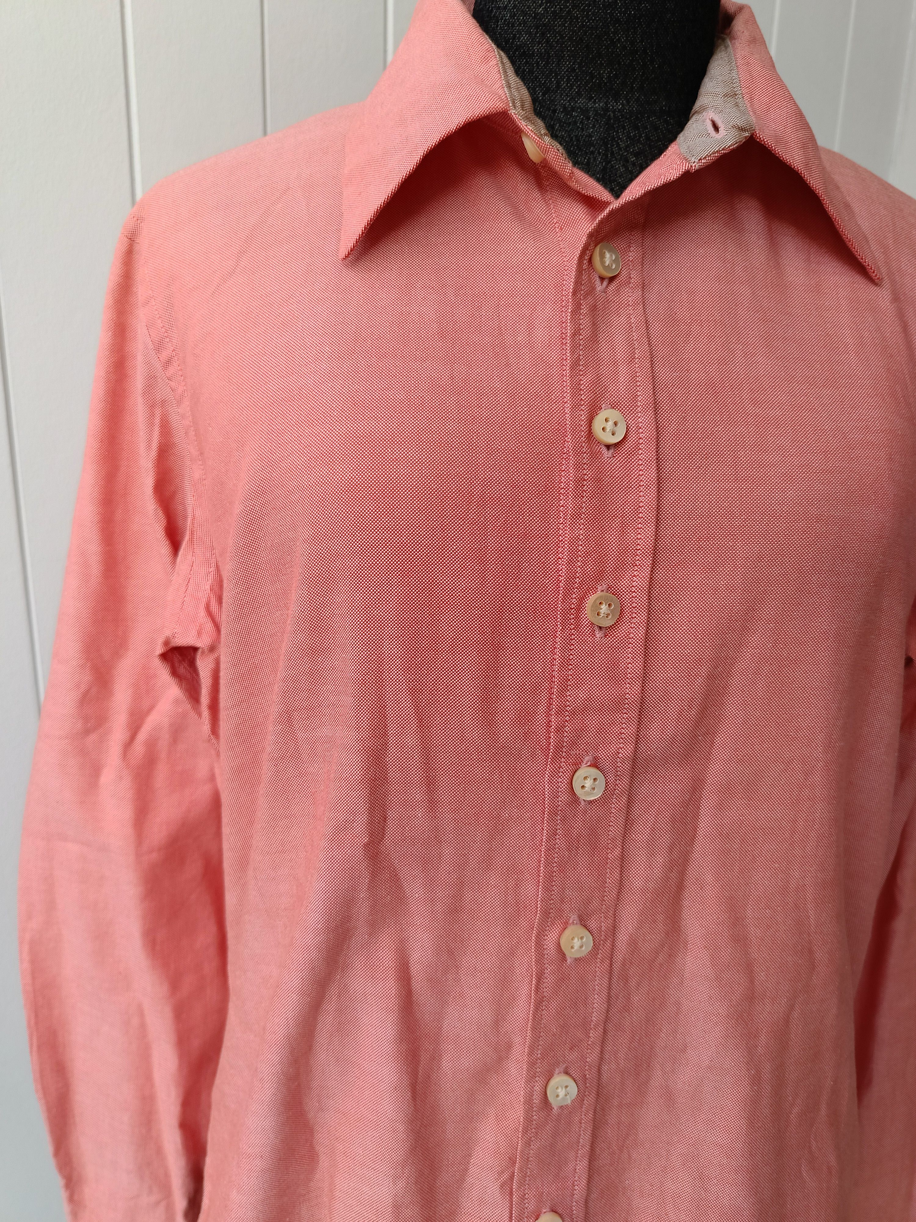 45rpm 45RPM studio by R 3 Japan solid plain red ladies slim shirt Size M / US 6-8 / IT 42-44 - 5 Thumbnail