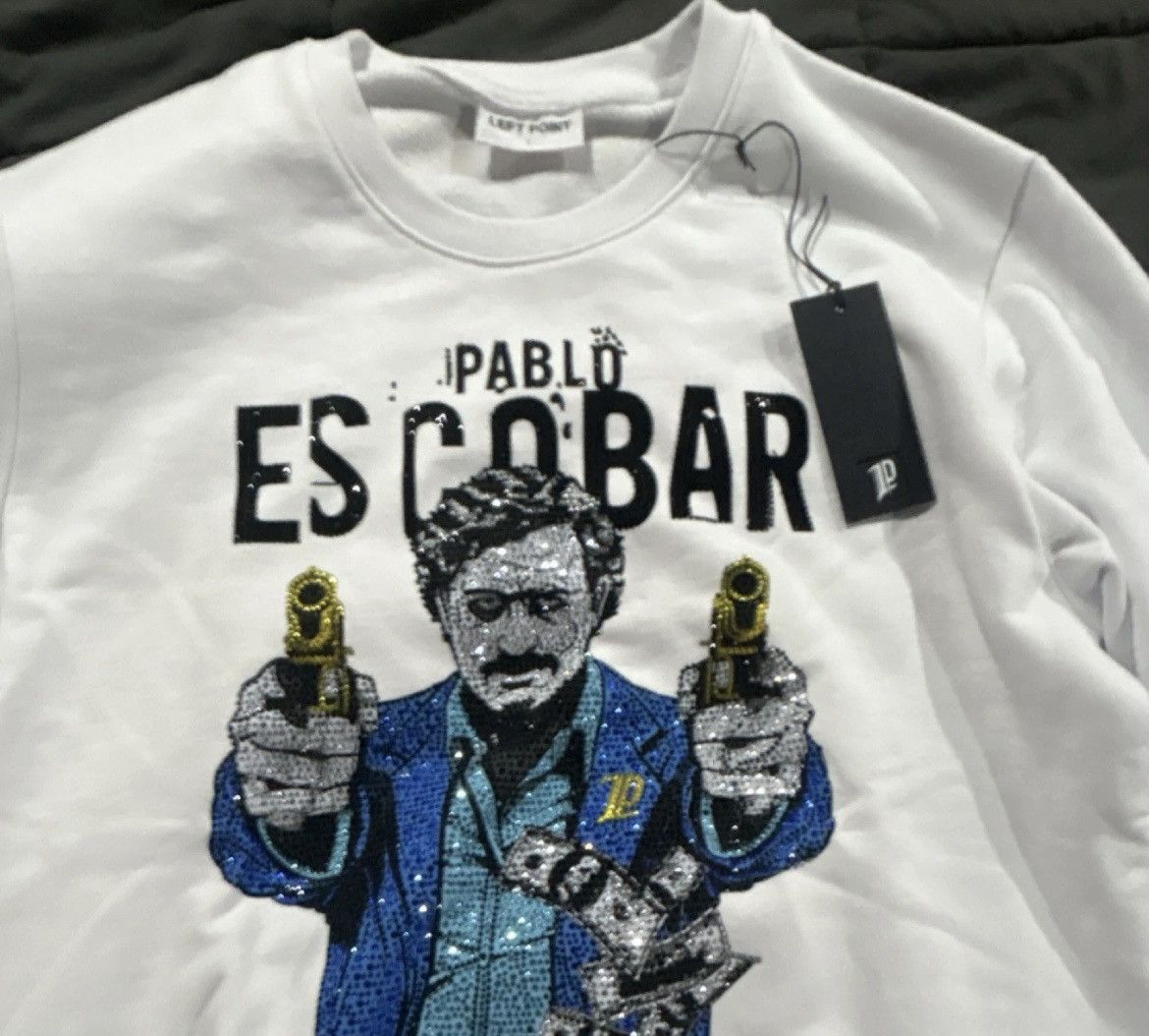 Other LEFT POINT - Pablo Escobar Narcos El Patron Crewneck LG Size US L / EU 52-54 / 3 - 4 Thumbnail