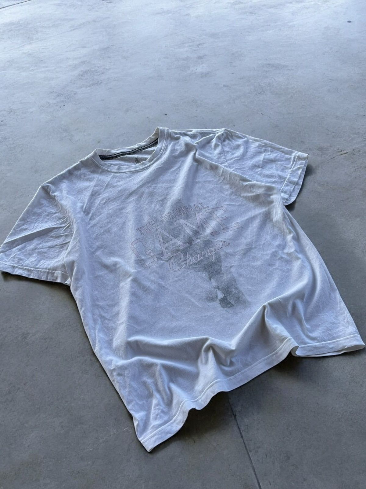 Jordan Brand × Nike × Vintage 🔥Vintage Air Jordan Tee basketball shirt 🔥 Size US M / EU 48-50 / 2 - 2 Thumbnail