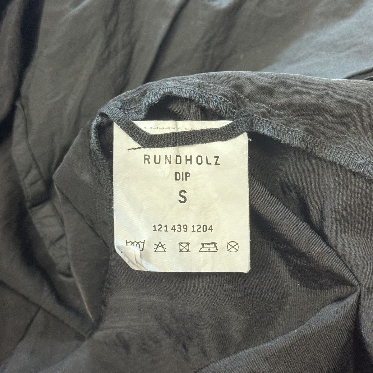 Rundholz Rundholz Dip Unisex Lightweight Jacket Black SizeS Oversized Size US S / EU 44-46 / 1 - 6 Thumbnail