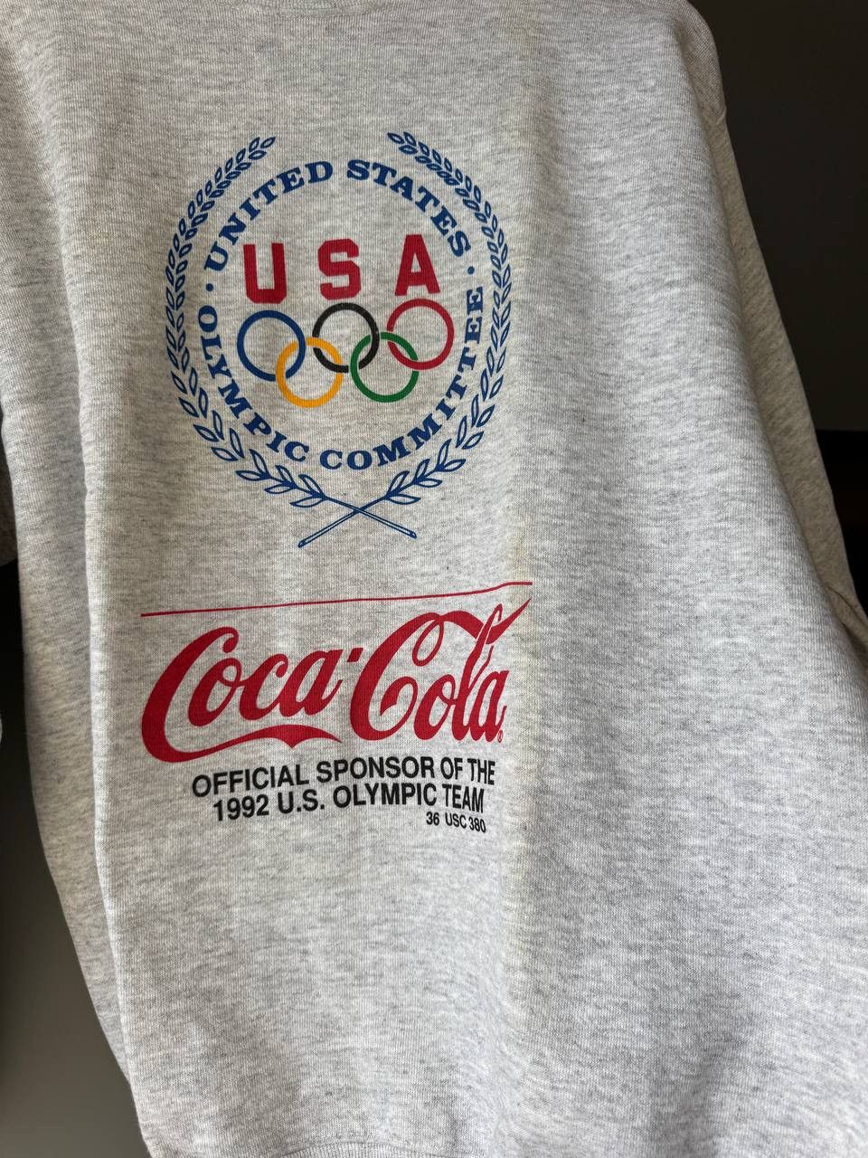 Coca Cola Vintage 1992 Olympics Coca Cola Crewneck Sweatshirt Size US L / EU 52-54 / 3 - 5 Thumbnail