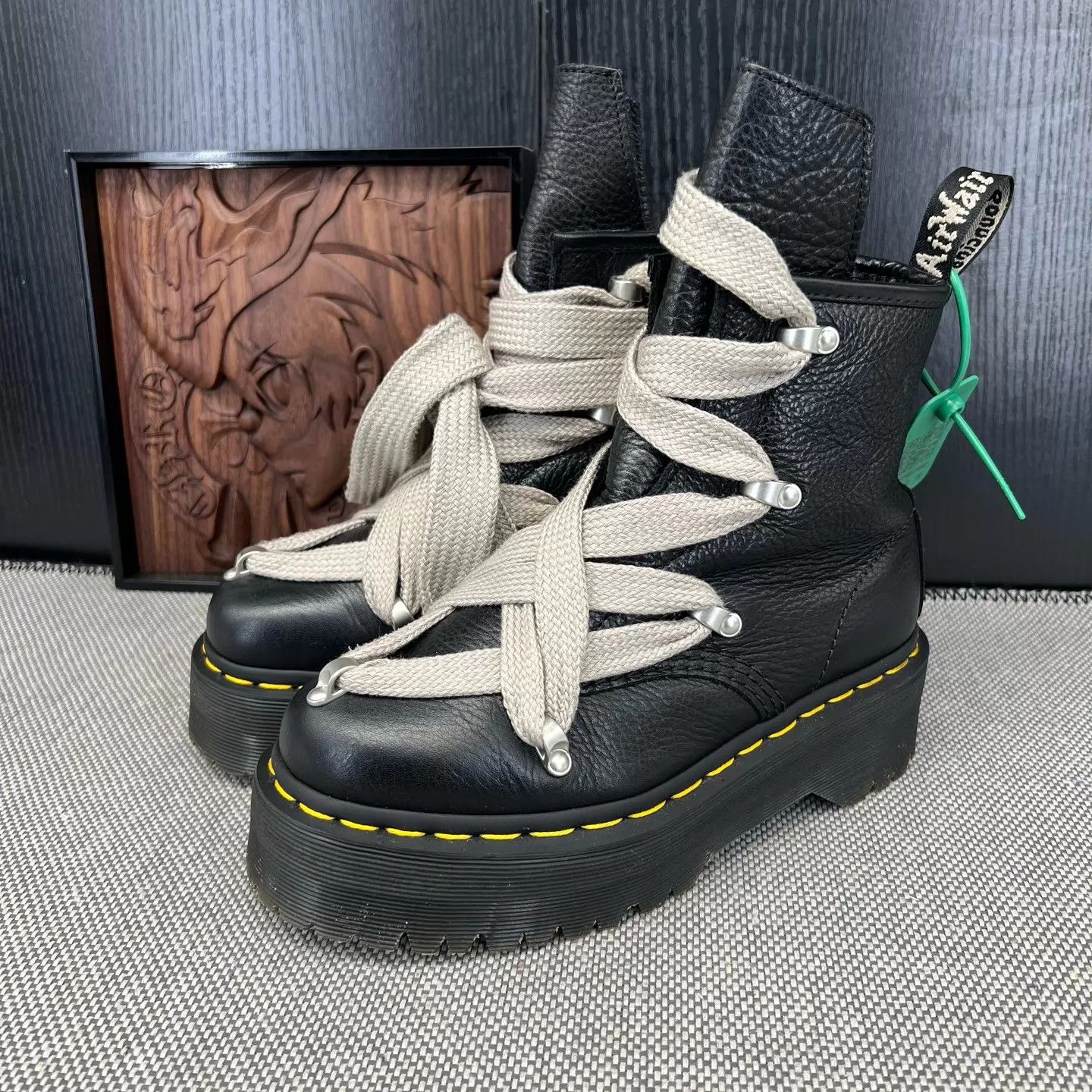 Dr. Martens Dr. Martens Black 36 Boots Worn a few times Near New Size US 5.5 / IT 35.5 - 1 Thumbnail
