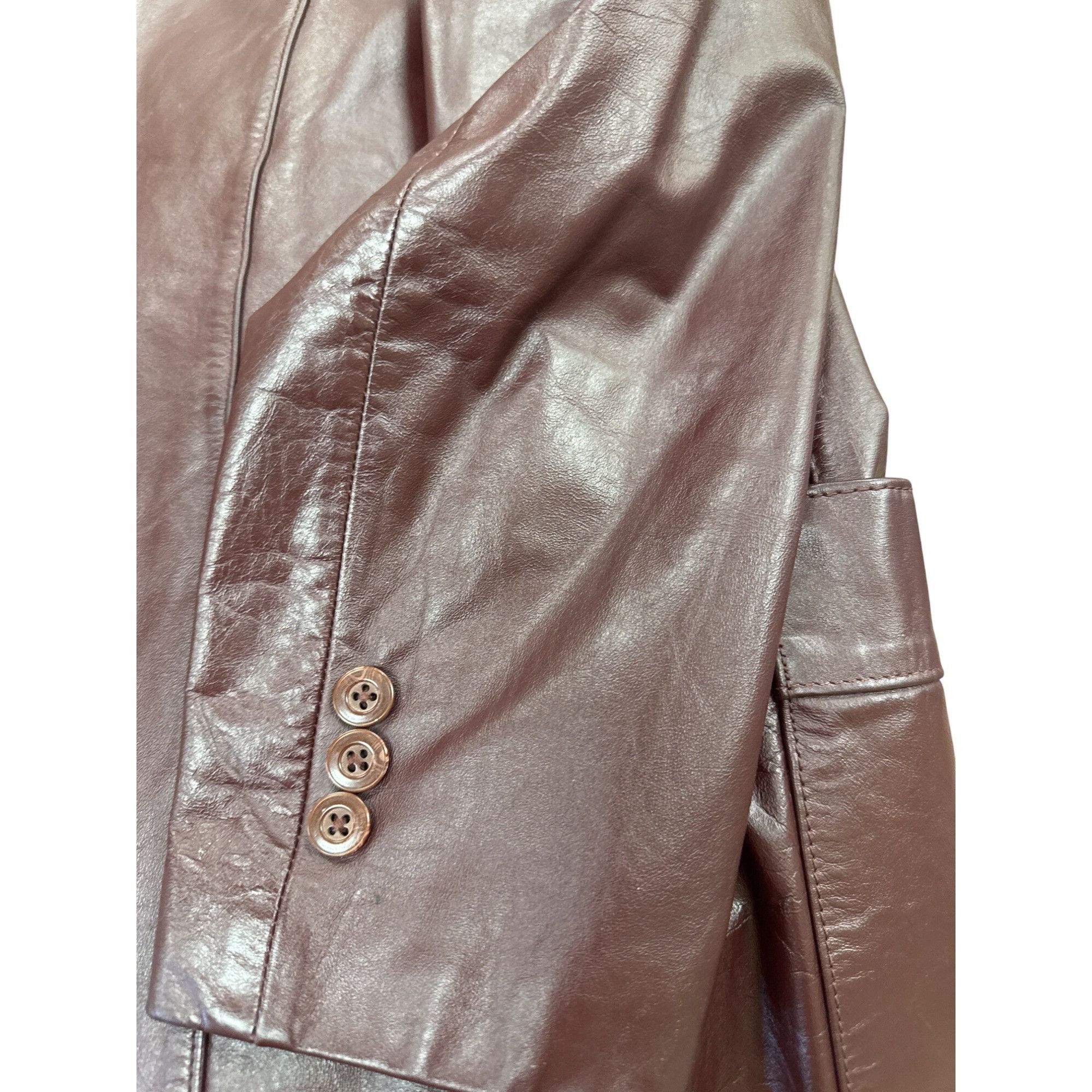Vintage Wilsons Suede & Leather Mens Brown Blazer Jacket Size 36 SKU Size US XXS / EU 40 - 14 Thumbnail