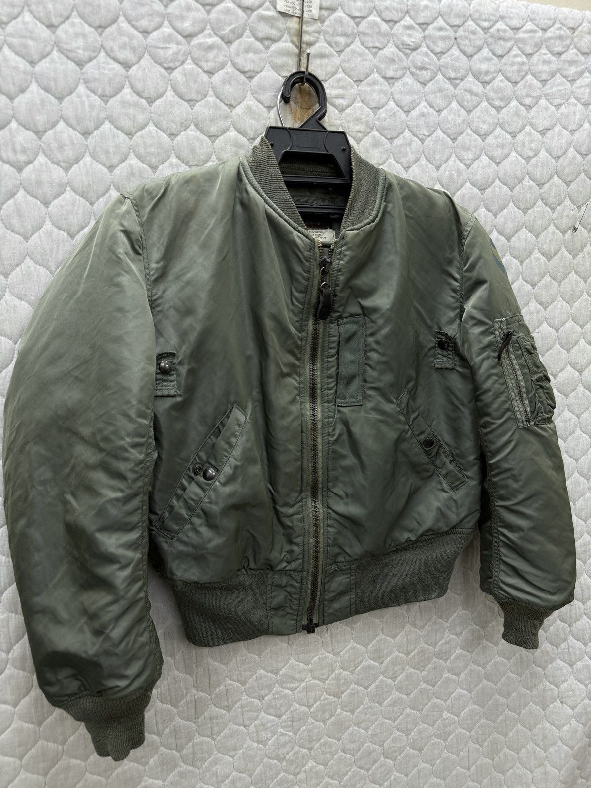 Alpha Industries 🔥🔥🔥ARCHIVE VINTAGE ALPHA INDUSTRIES BOMBER JACKET Size US L / EU 52-54 / 3 - 2 Thumbnail