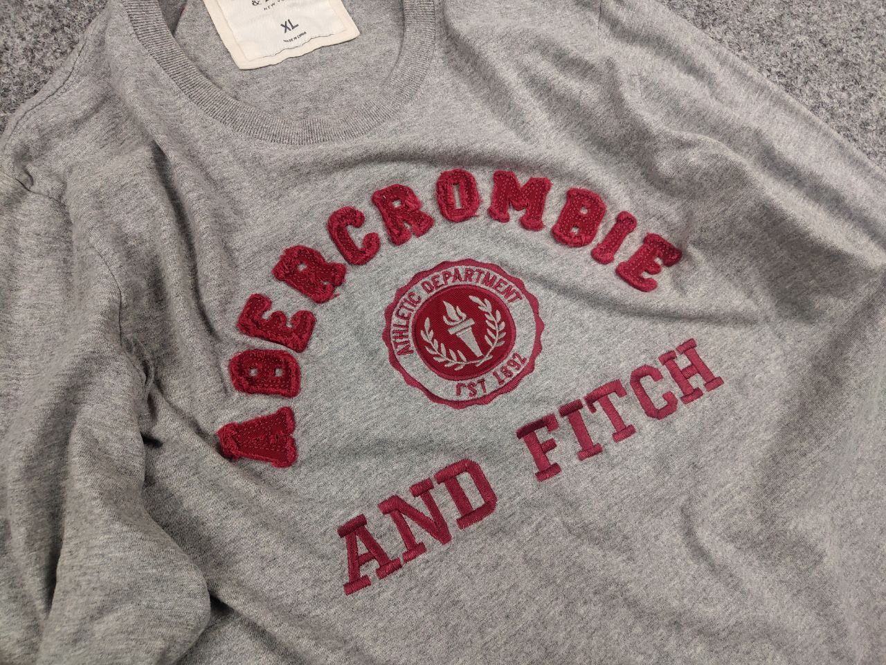 Abercrombie & Fitch Vtg Abercrombie & Fitch l.g.b. Style Long sleeve Sweatshirt Size US XL / EU 56 / 4 - 7 Thumbnail