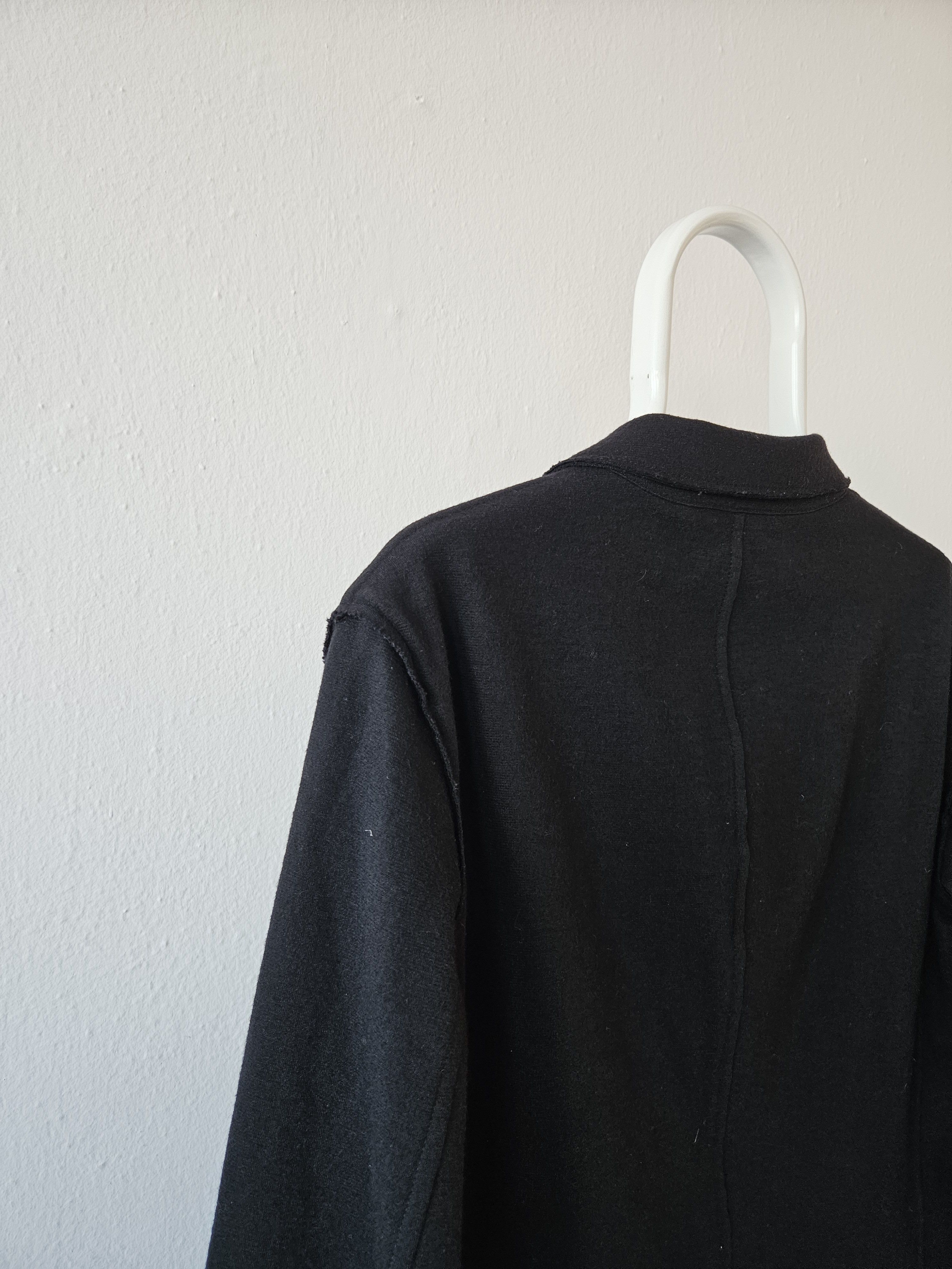 Lanvin Lanvin quarter-lined wool raw edge blazer Size 48R - 6 Thumbnail