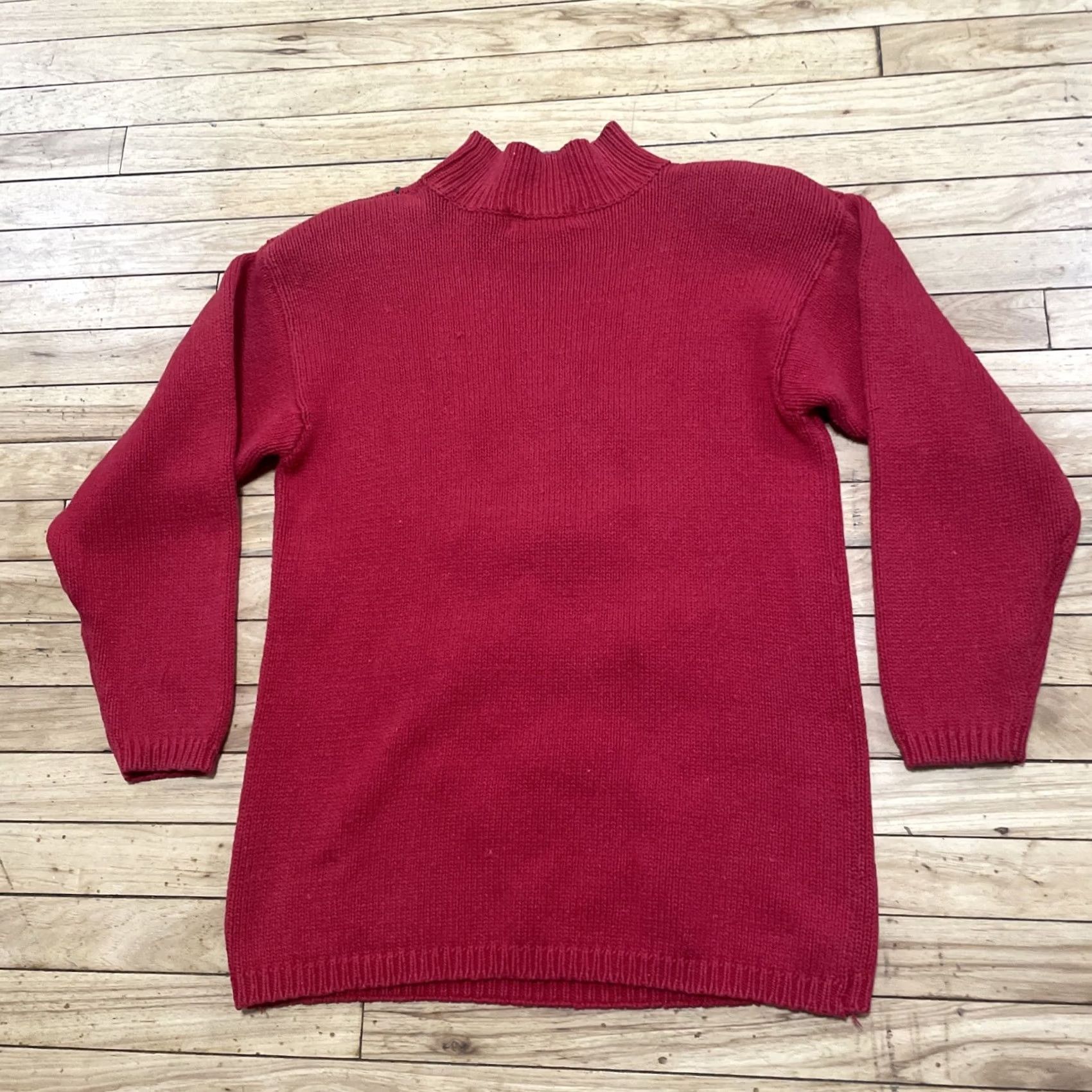 Vintage VINTAGE The Eagle's Eye Halloween Teddy Big Bear Pumpkin Sweater Women L Pullover Red Black Orange 90s Halloween Decor Ladies L Size L / US 10 / IT 46 - 2 Thumbnail