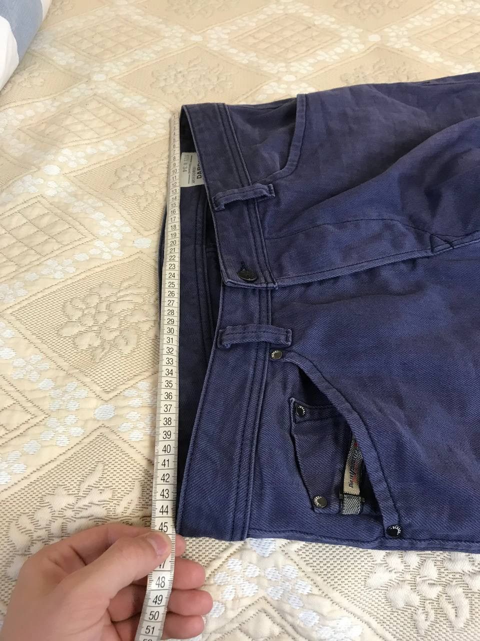Diesel 🔥 Vintage Diesel Darron Purple Denim Pants Jeans Trousers Size US 34 / EU 50 - 17 Thumbnail