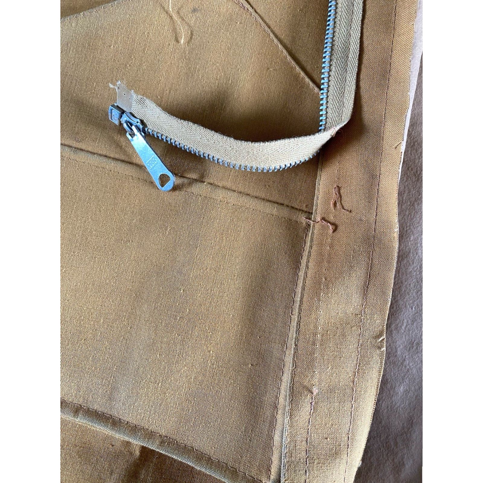 Vintage VTG Weatherite Sportswear Hunting Rain Jacket Made In Japan Mens M Brown Zip Jacket 80s 90s Classic Hipster Jacket Casual Travel Workwear Pockets Size US M / EU 48-50 / 2 - 7 Thumbnail