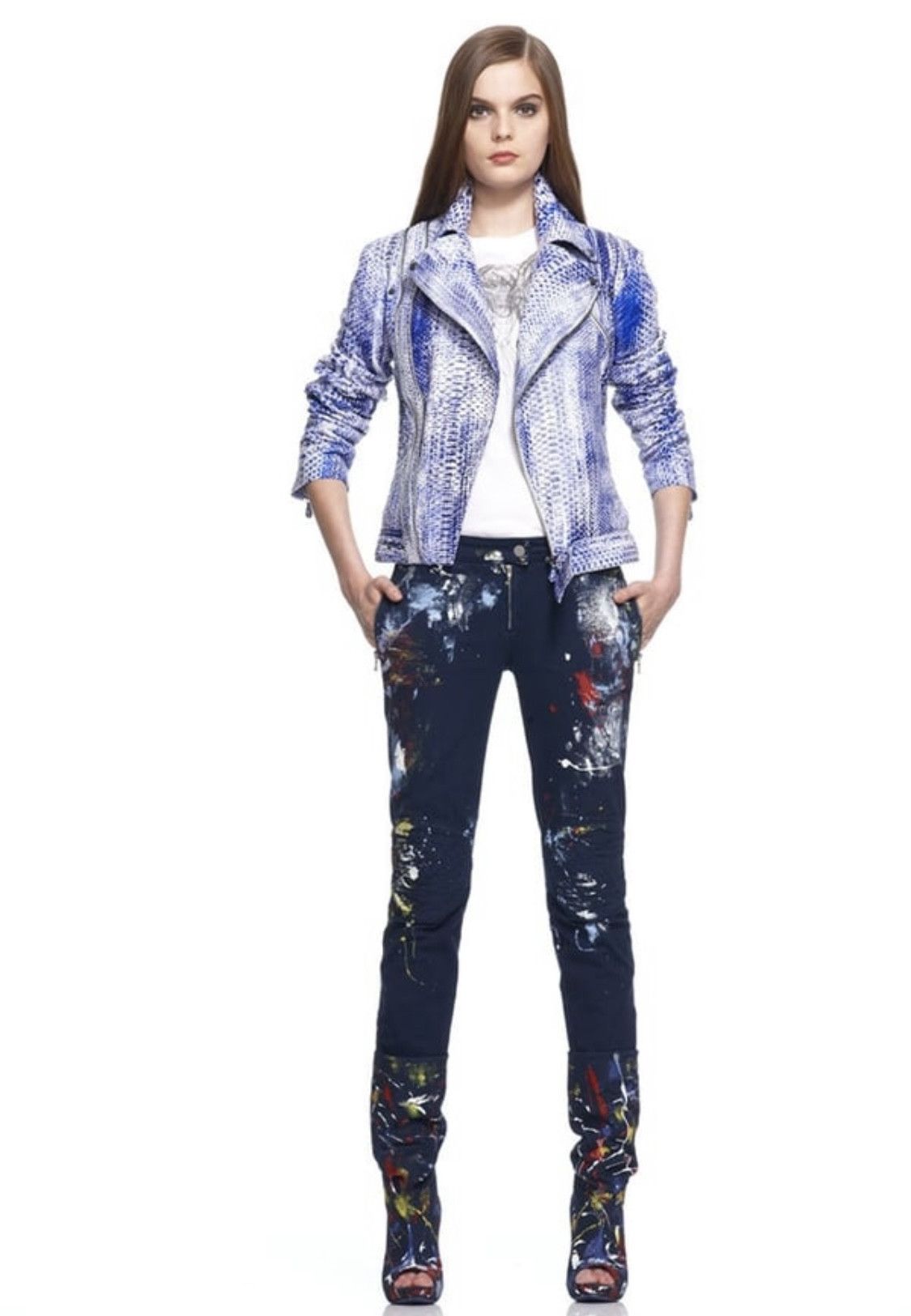 Alexander McQueen Alexander McQueen 2010 Resort runway painter skirt Size 28" / US 6 / IT 42 - 14 Thumbnail