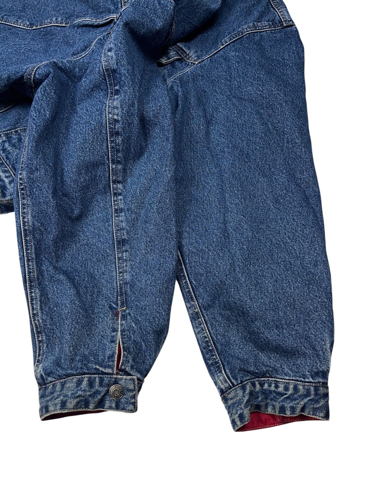 Gap Vintage 90s Gap Reversible Oversized Denim Jacket Trucker Size US XL / EU 56 / 4 - 9 Thumbnail