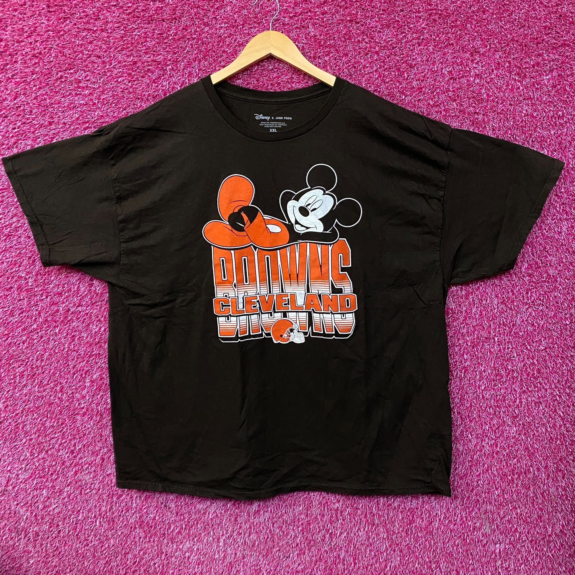 Junk Food Junk Food x NFL Disney Mickey Mouse Kick Back Browns Clevela Size US XXL / EU 58 / 5 - 1 Thumbnail