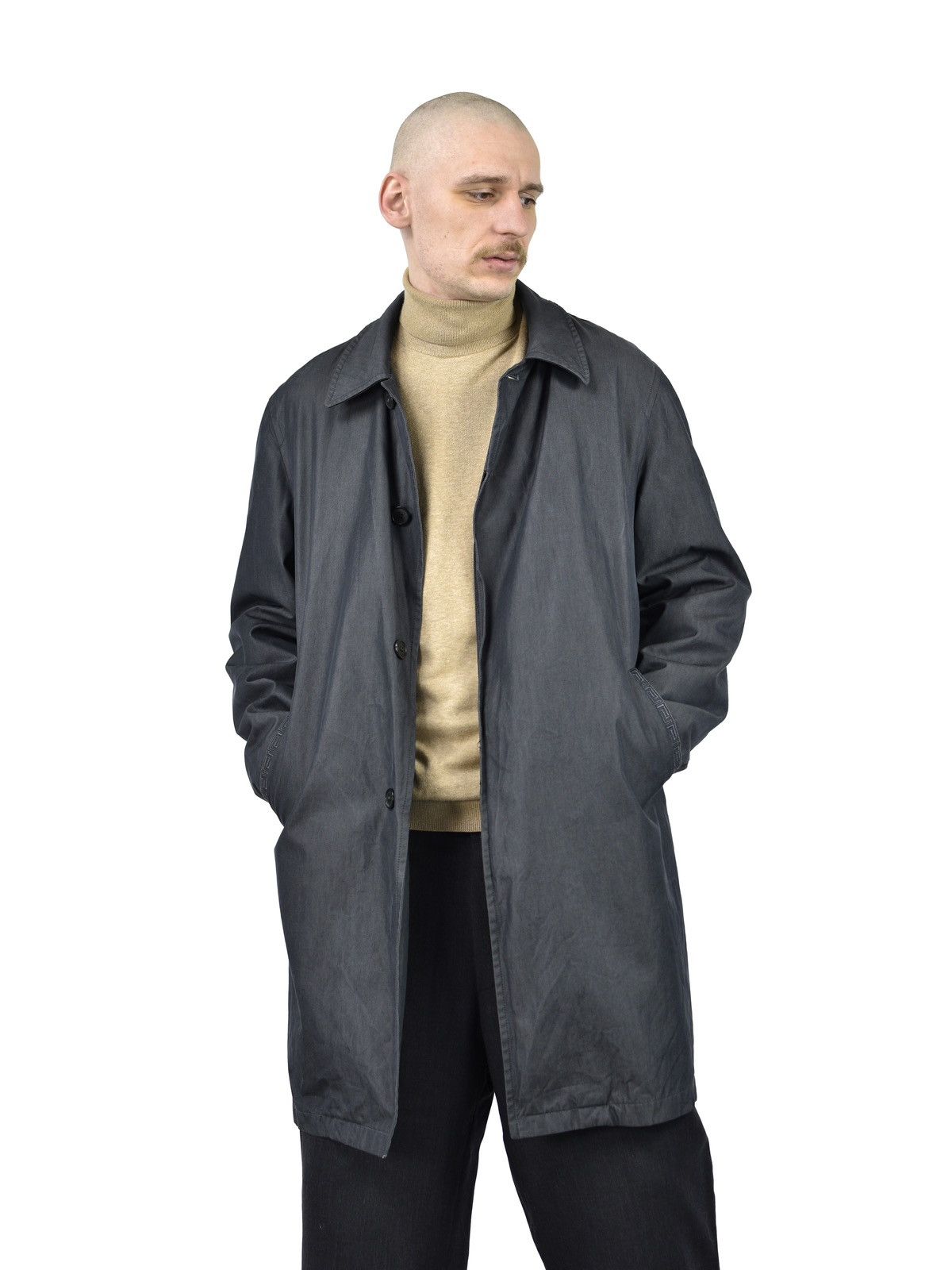 Versace Vintage Versace V2 Trench Coat Size M - L 50 Size US M / EU 48-50 / 2 - 11 Thumbnail