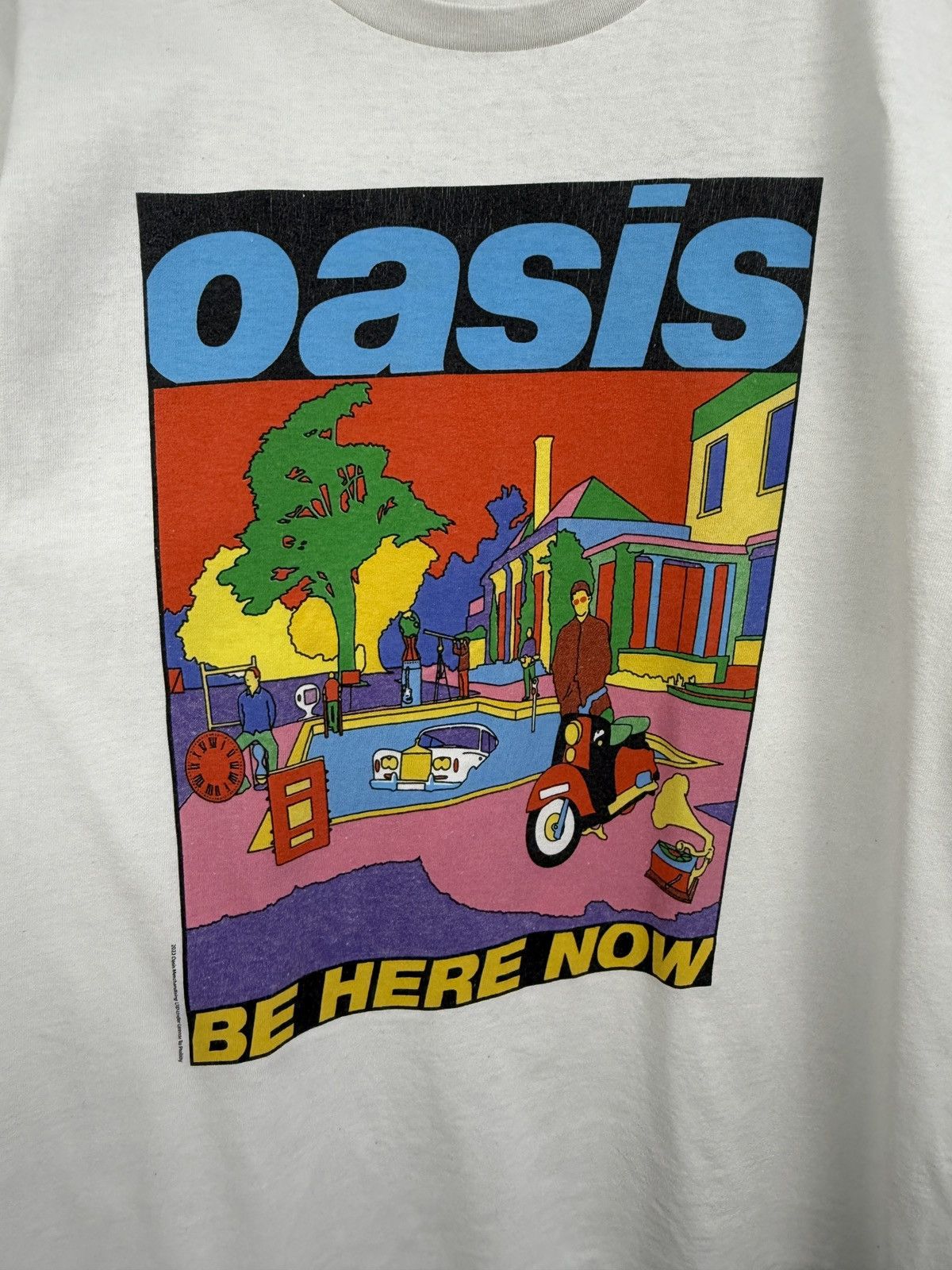 Band Tees 🇬🇧 Vintage Y2K Oasis Be Here Now T-Shirt Retro Reprint 2022 Size US M / EU 48-50 / 2 - 4 Thumbnail