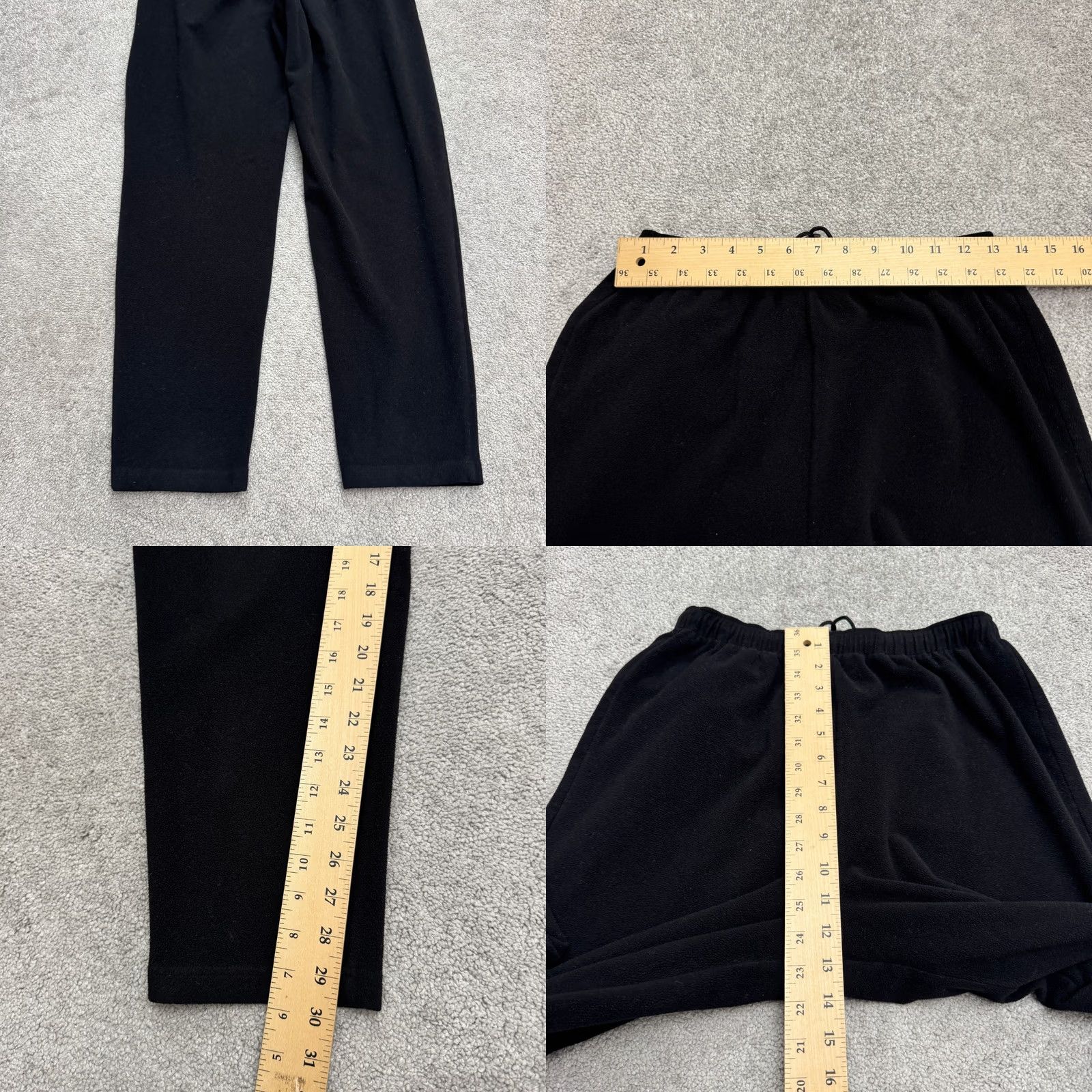 Vintage VINTAGE Columbia Fleece Jogger Pants Womens Medium Black Travel Outdoor 90s Retro Classic Size 32" / US 10 / IT 46 - 8 Thumbnail