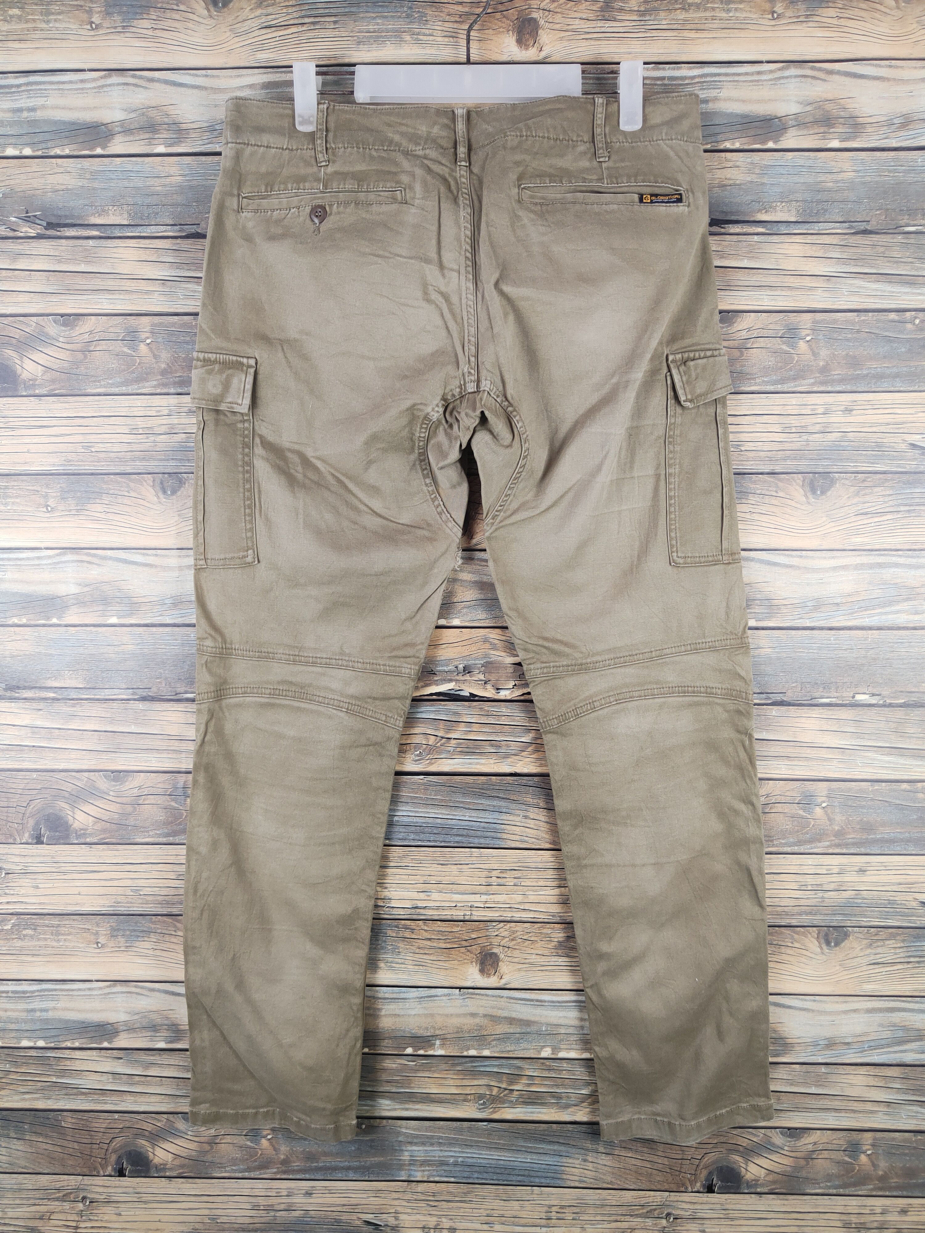 Japanese Brand DL Gladiator Beige Multipocket Cargo Pants #46-267T Size US 34 / EU 50 - 8 Thumbnail