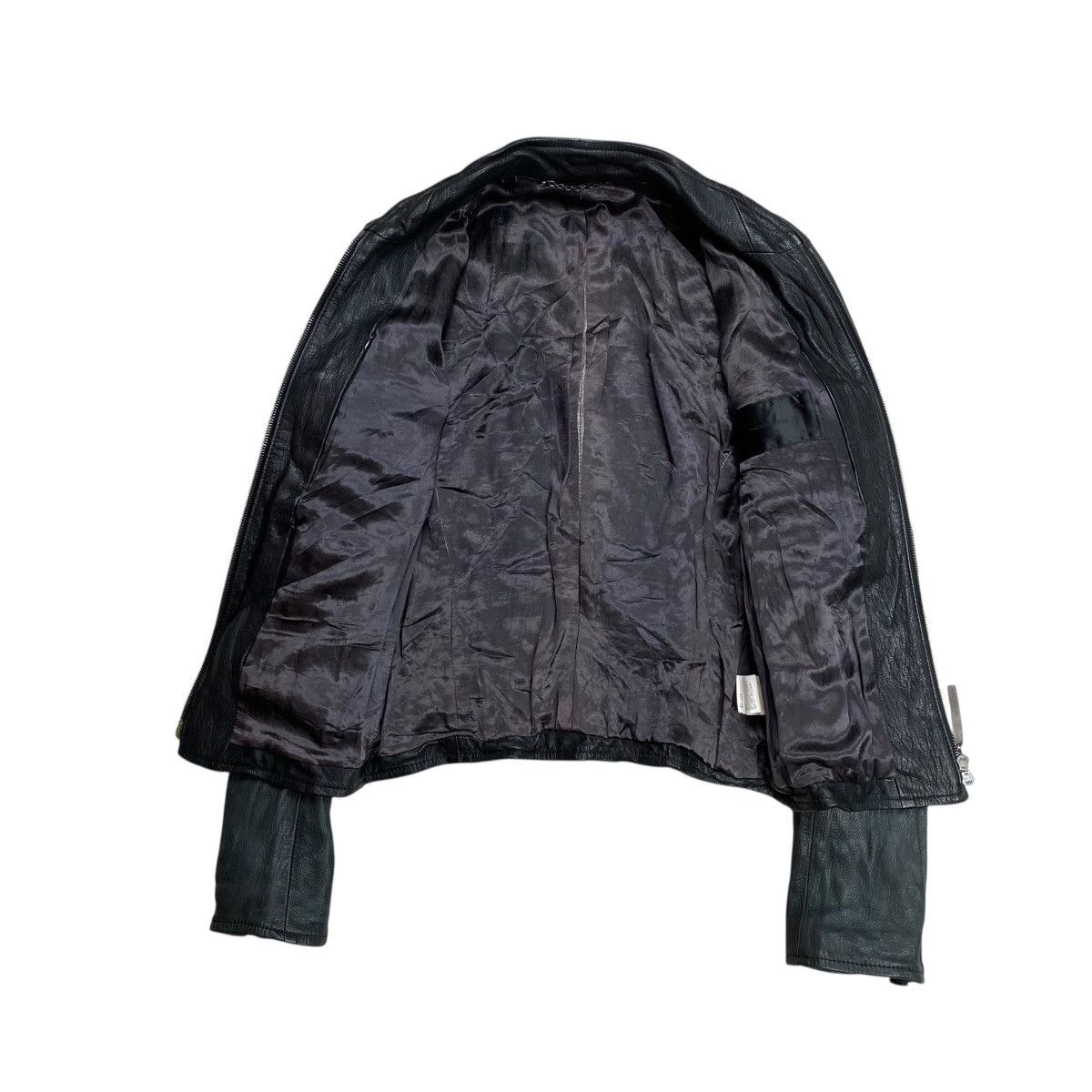 The Viridi-anne The Viridi-Anne Cyber Rider Wrinkle Leather Jacket Size US S / EU 44-46 / 1 - 4 Thumbnail