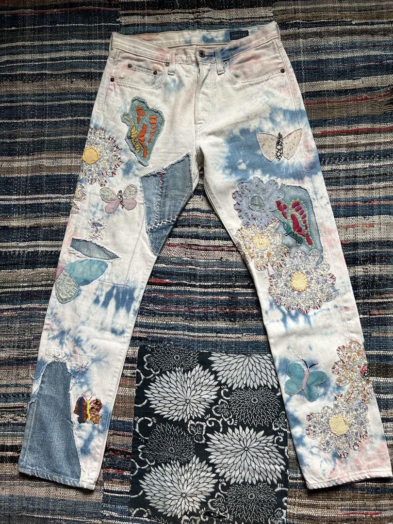 Kapital × Kapital Kountry KAPITAL KOUNTRY Monkey Cisco Crazy Papillon Denim  Pants 30 | Grailed