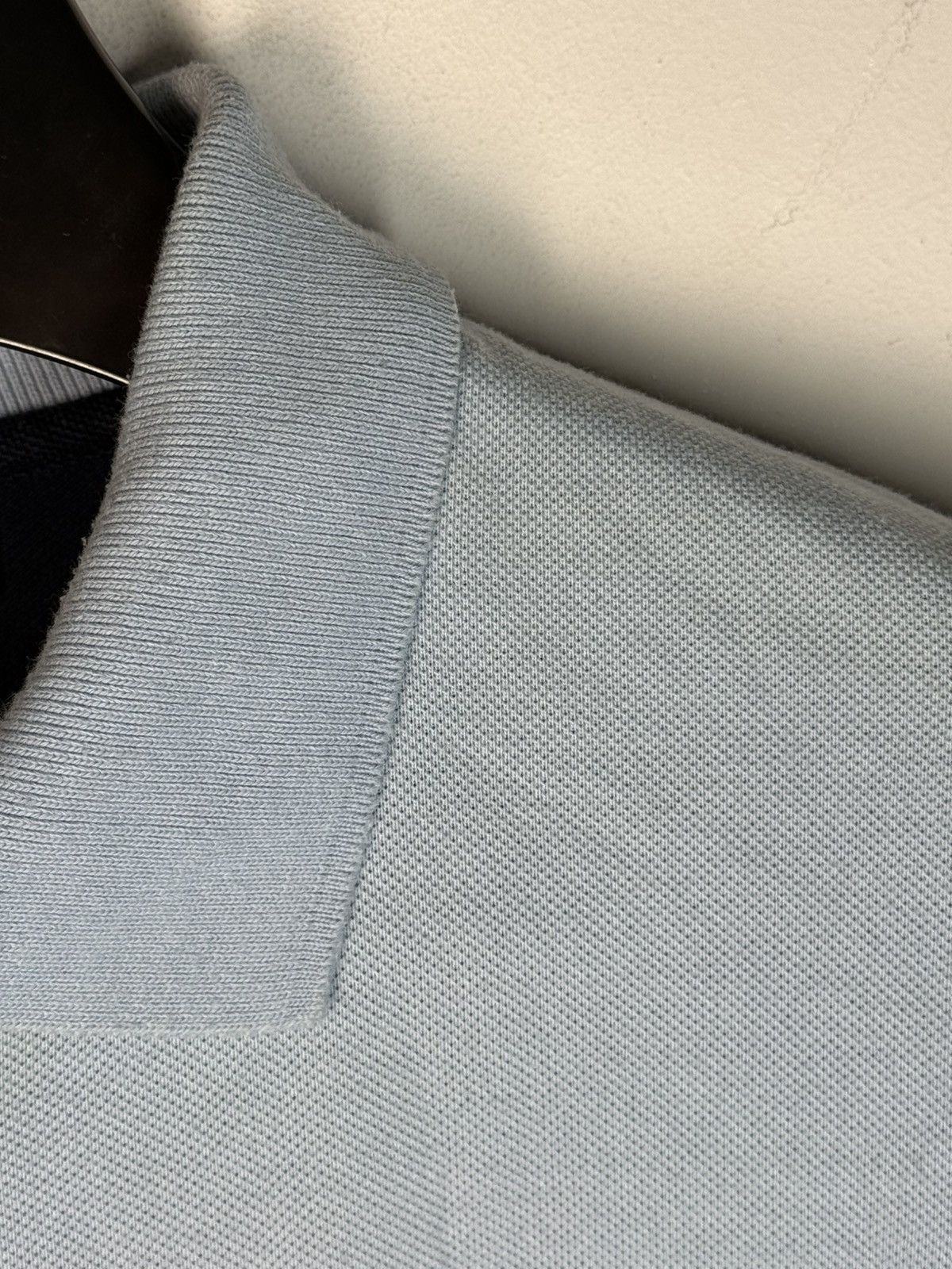 Yves Saint Laurent Blue YSL Polo Shirt Spell Out YSL Shirt Big Logo YSL Tee Size US XL / EU 56 / 4 - 10 Thumbnail