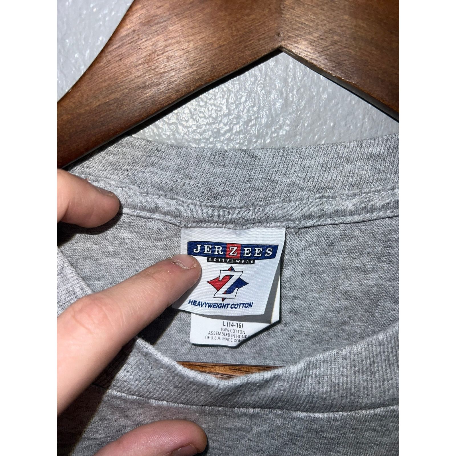 Jerzees Youth Colorado Rocky Mountains Shirt Elk Tee Gray Kids 14-16 Size L / US 10 / IT 46 - 5 Thumbnail