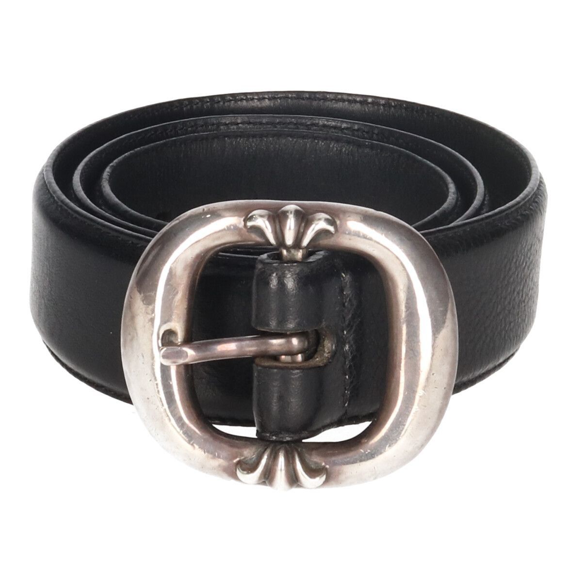 image of Chrome Hearts Gunslinger Belt in Black, Men's